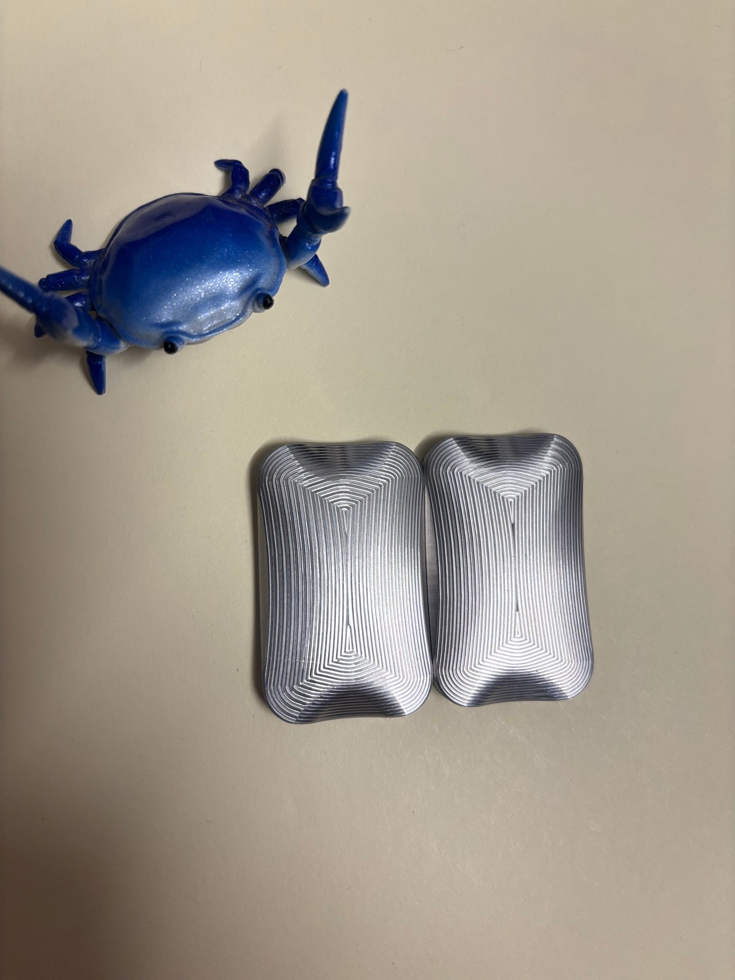 Moduswork Rapt MVS symmetrical - ss - with inserts - slider - fidget toy