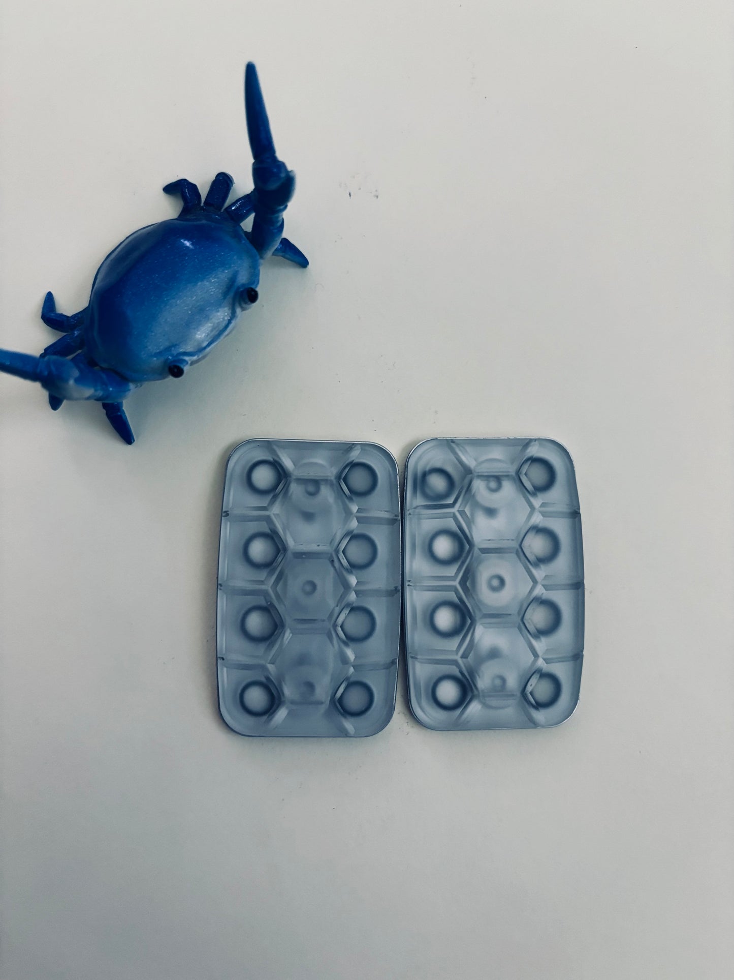 Magnus maglab Resin - 3 click turtle slider - Resin/SS screw plate - fidget toy