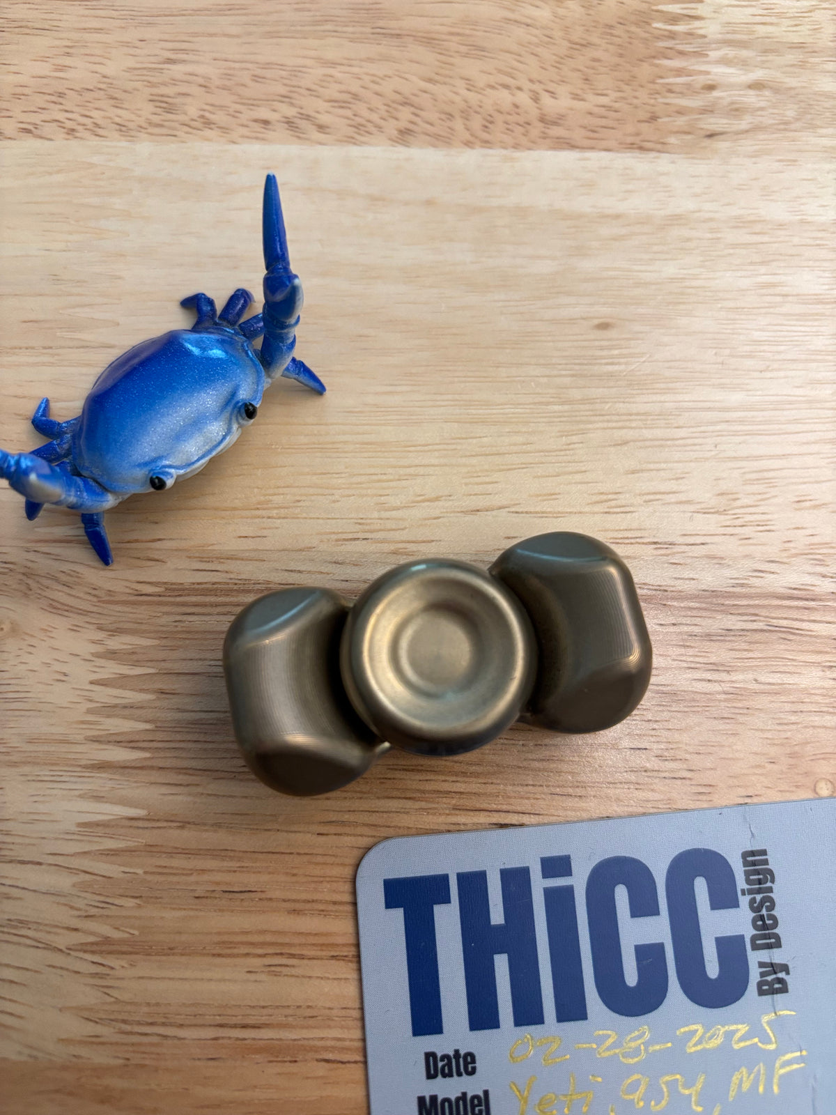 Indy Thicc - yeti 954 - fidget spinner - fidget toy