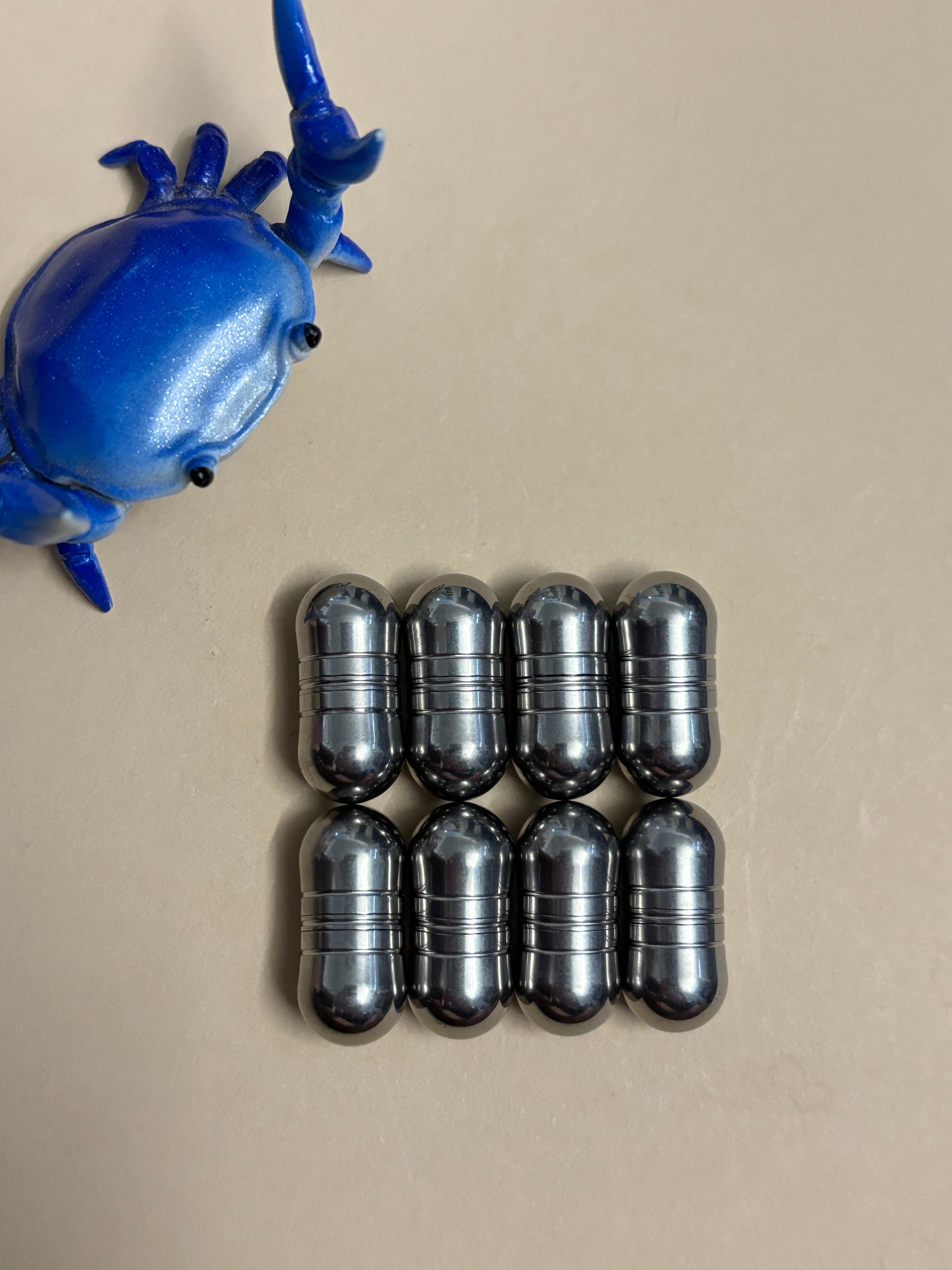 Magnus - micro bean - titanium / ti rings – Plants Wake You Up