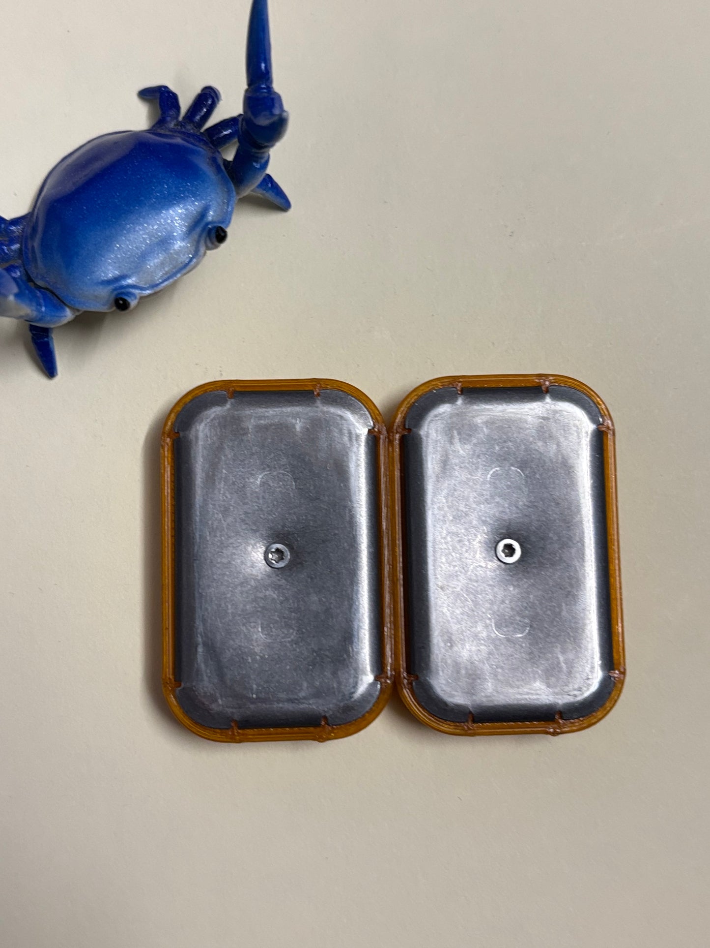 Moduswork Rapt lite Otter EDC Flip - ss plates- with inserts - slider - fidget toy