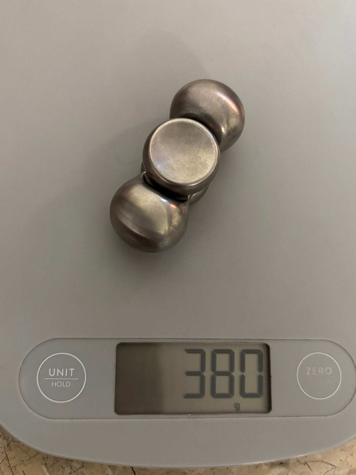 LIC edamame chonky  - tungsten (W) - fidget spinner  - fidget toy