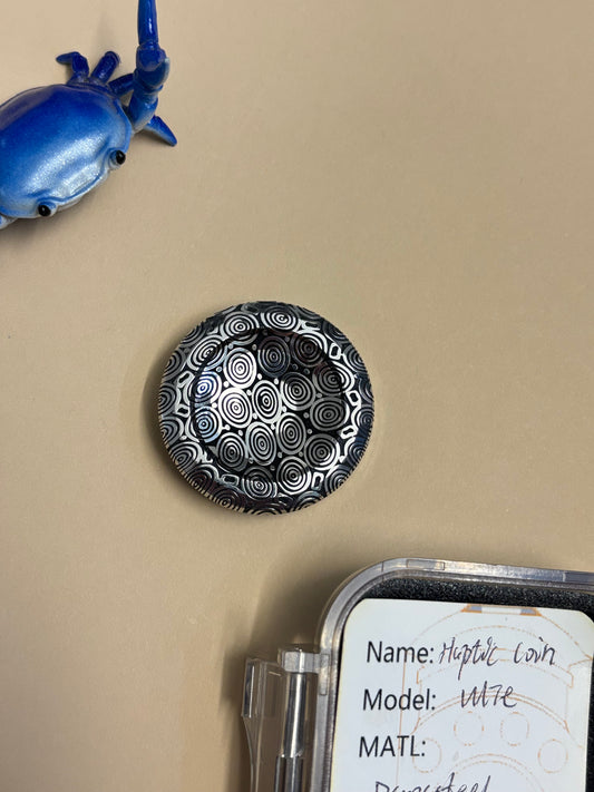 njthandpower NJT - Dama Ulte haptic coin - fidget toy