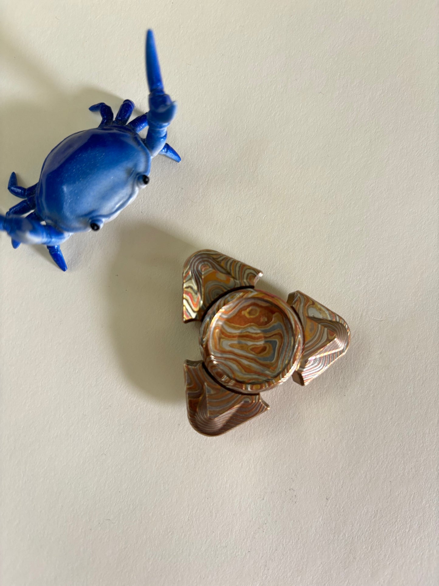 Njthandpower - Vader mokume spinner - fidget toy