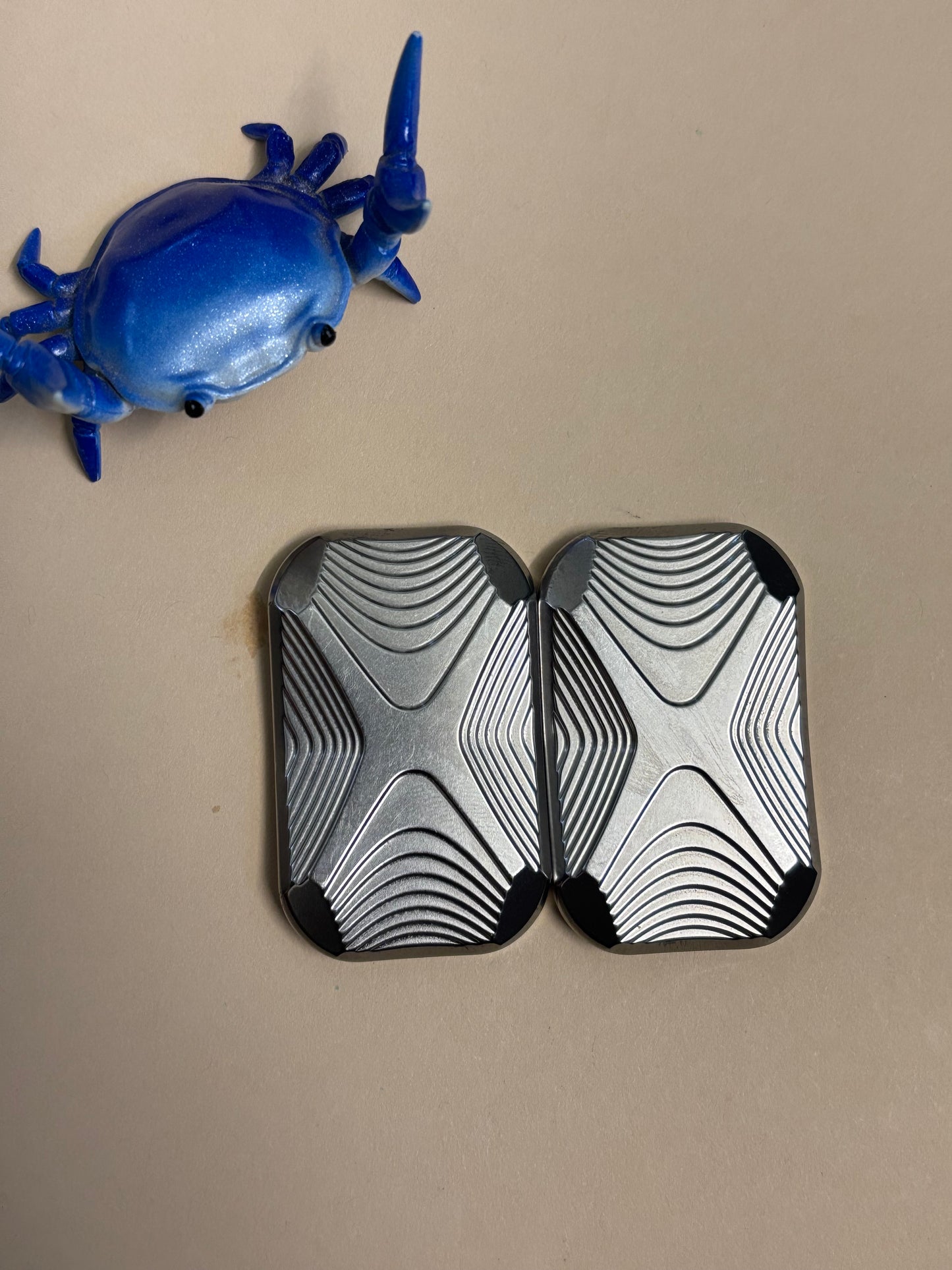 Magnus titanium toad X slider with SS plates