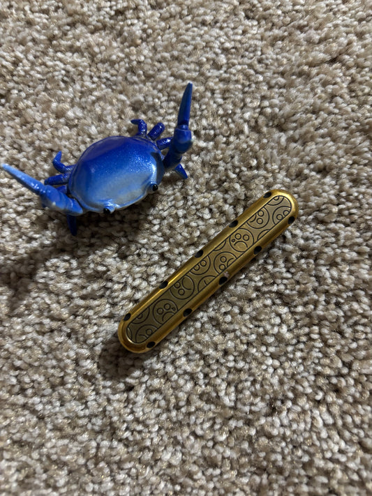 Topd slider - brass - fidget toy