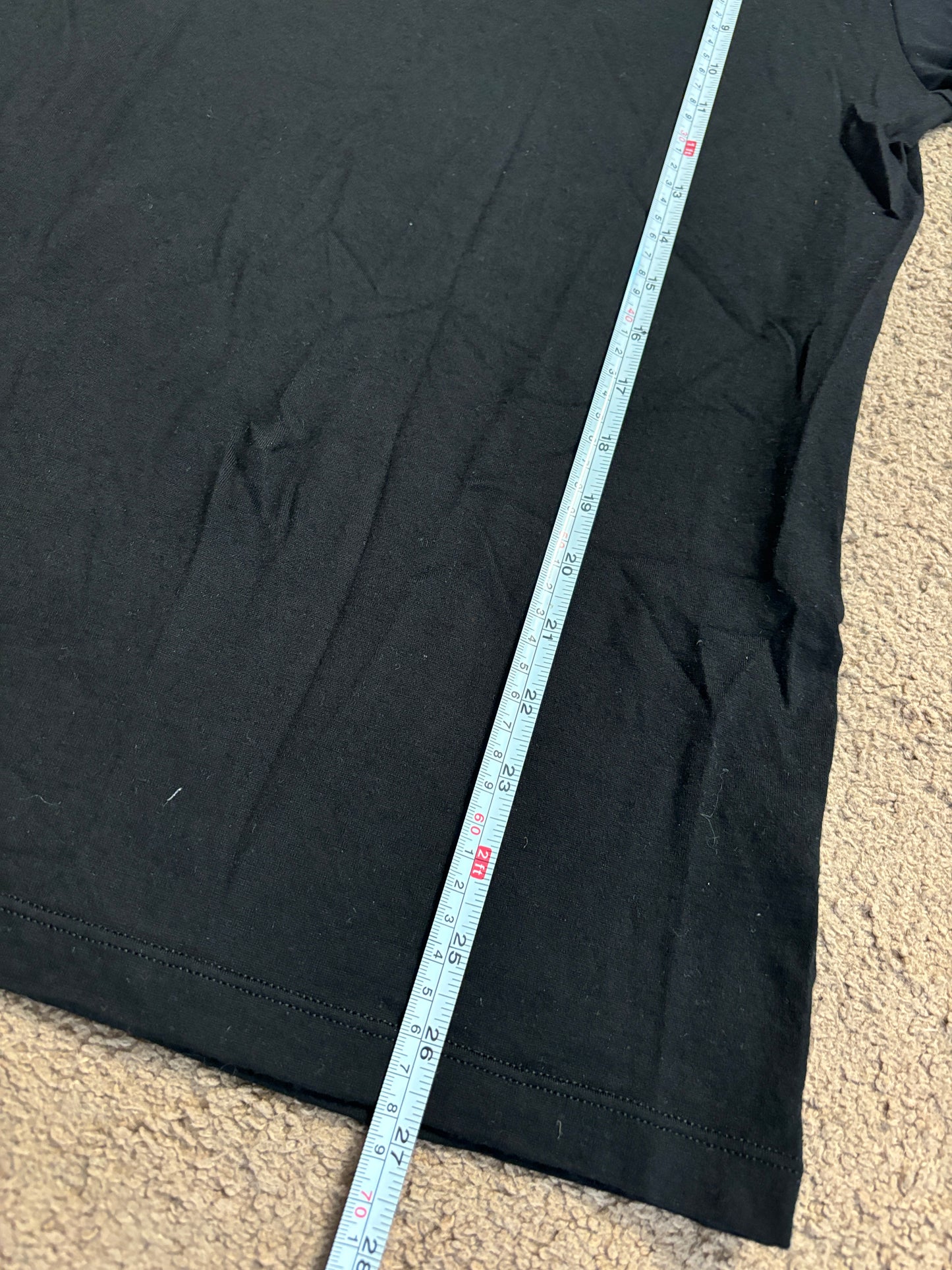 Outlier wool tshirt - small - black