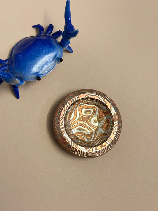 njthandpower NJT - Mokume Ulte haptic coin - fidget toy