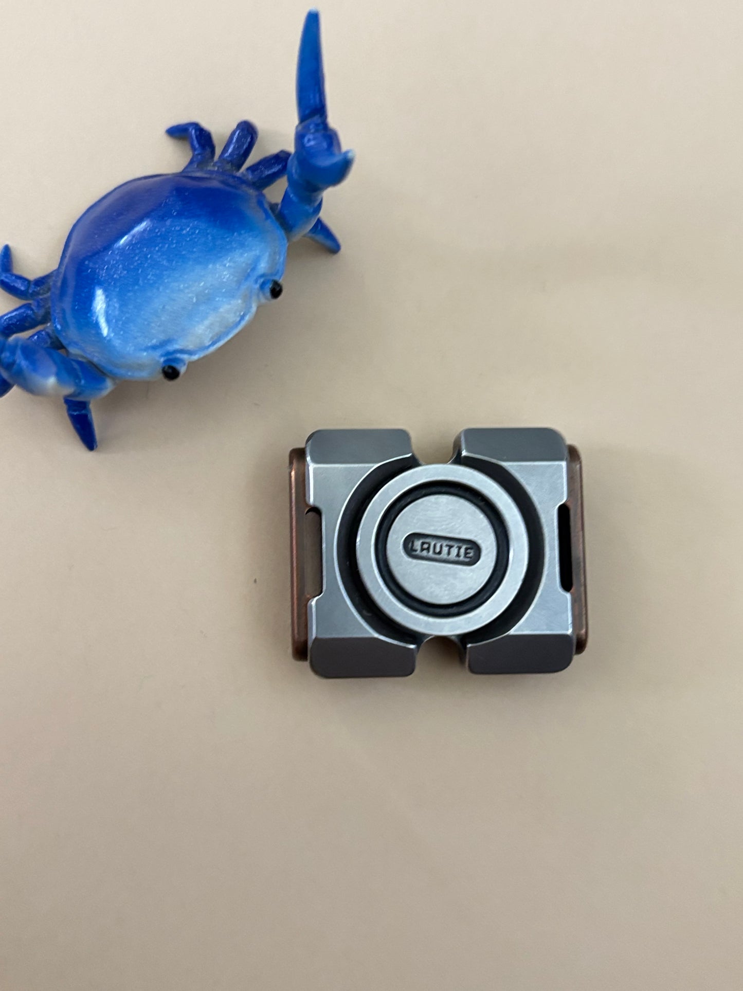 Lautie bit02 - SS / brass - fidget spinner - fidget toy