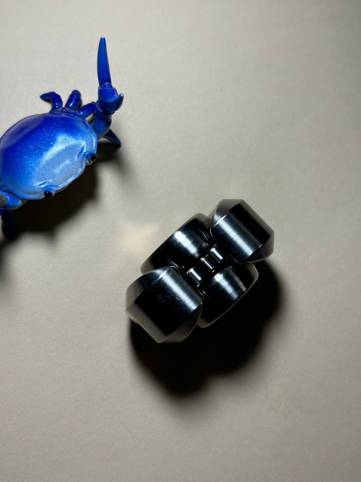 Indy Thicc - chelsea M titanium - fidget spinner - fidget toy