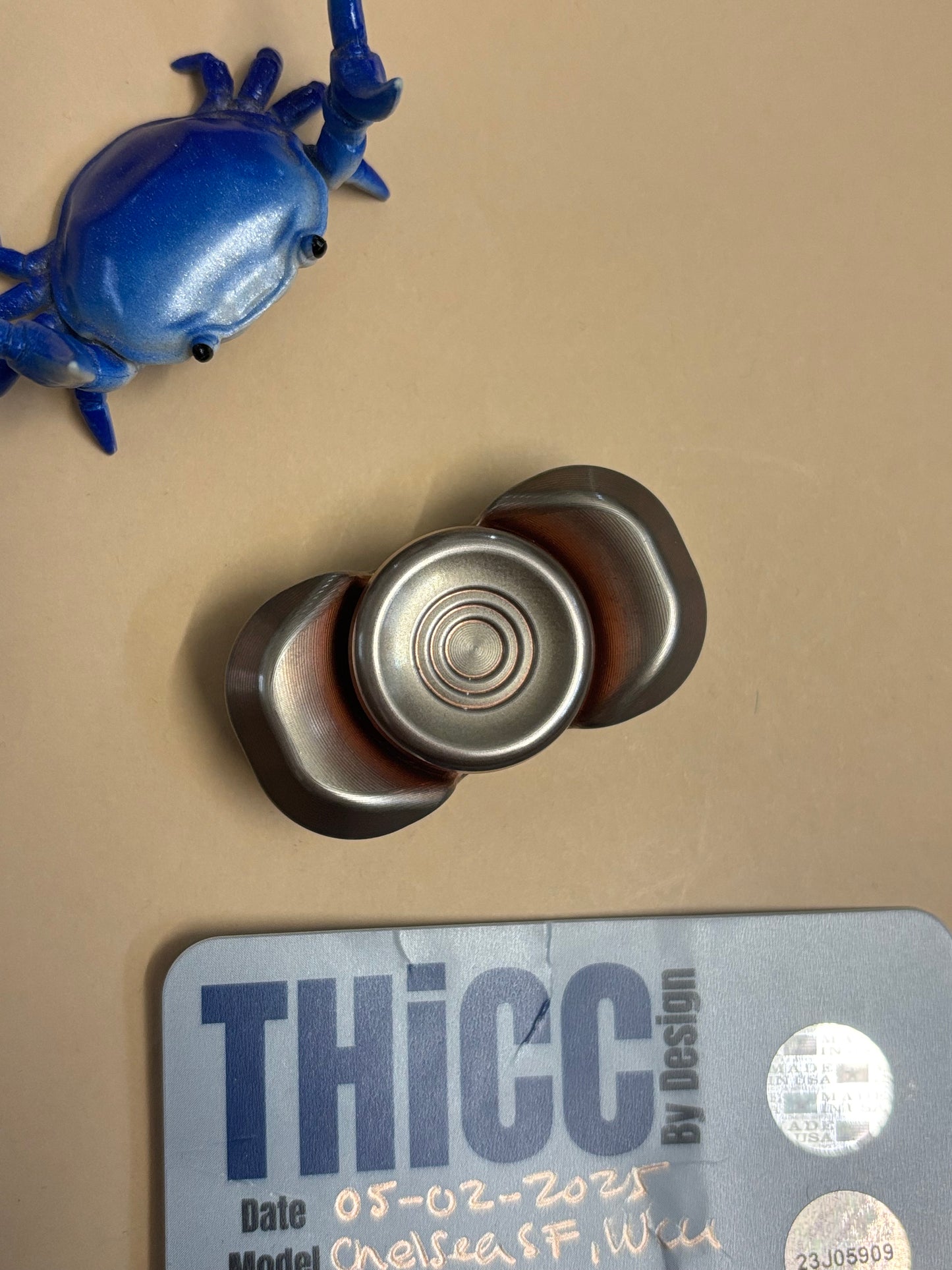Indy Thicc - Chelsea SF WCU - fidget spinner - fidget toy