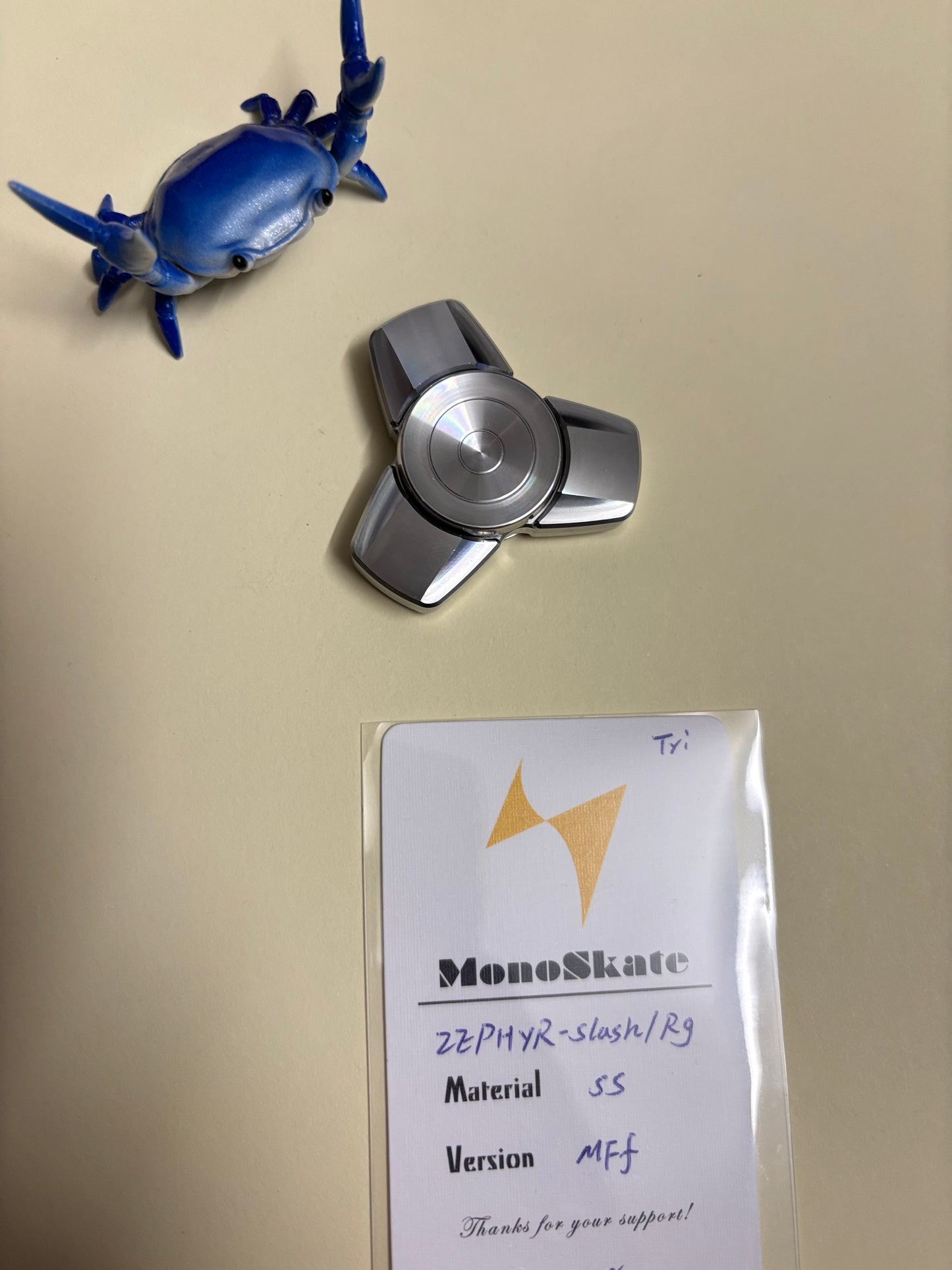 Monoskate - zephyr slash /rg - TI - spinner - Fidget toy - fidget spinner