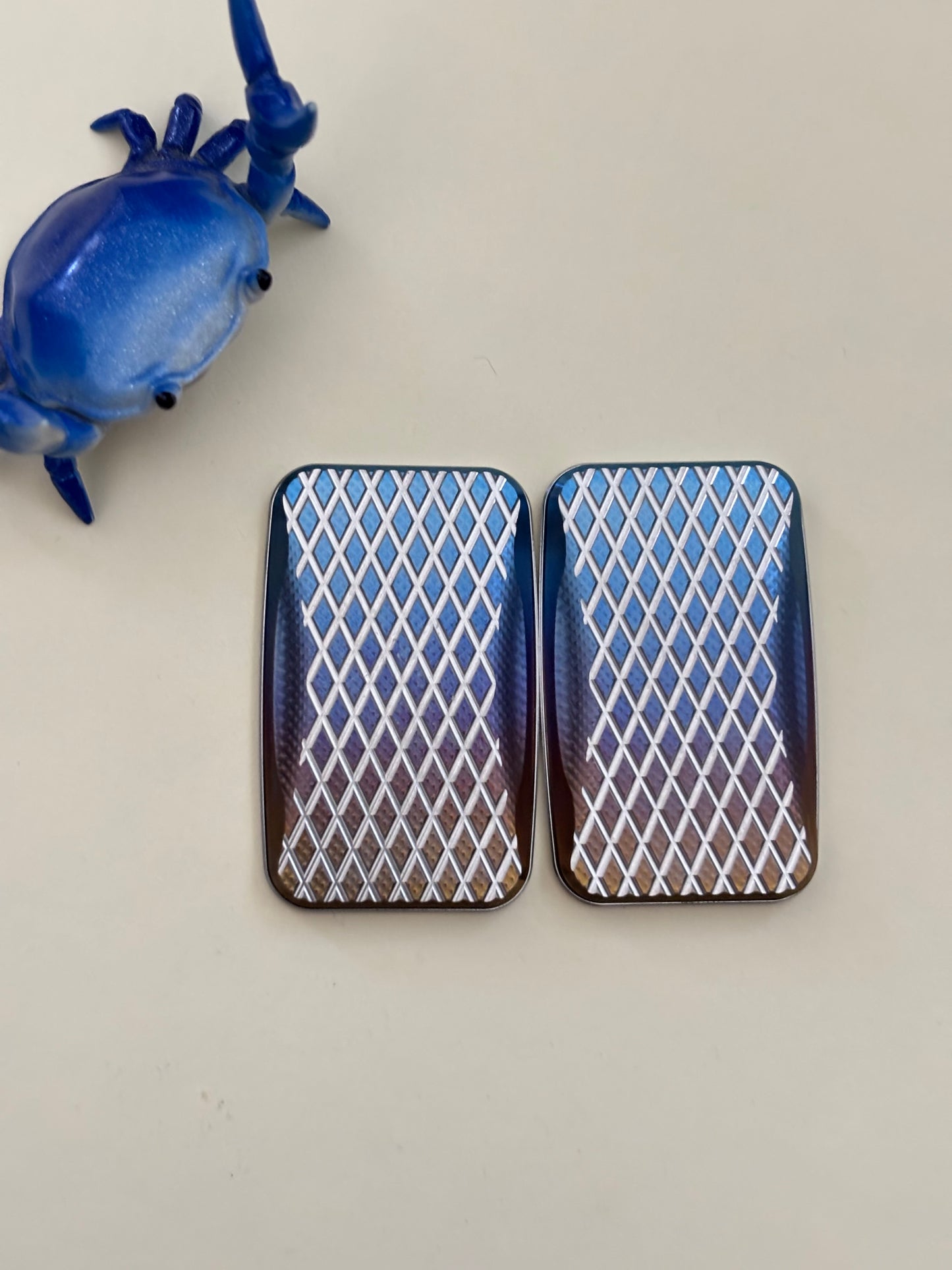 Magnus maglab Tall Paul diamond + supergrip - TI with SS plate - fidget toy