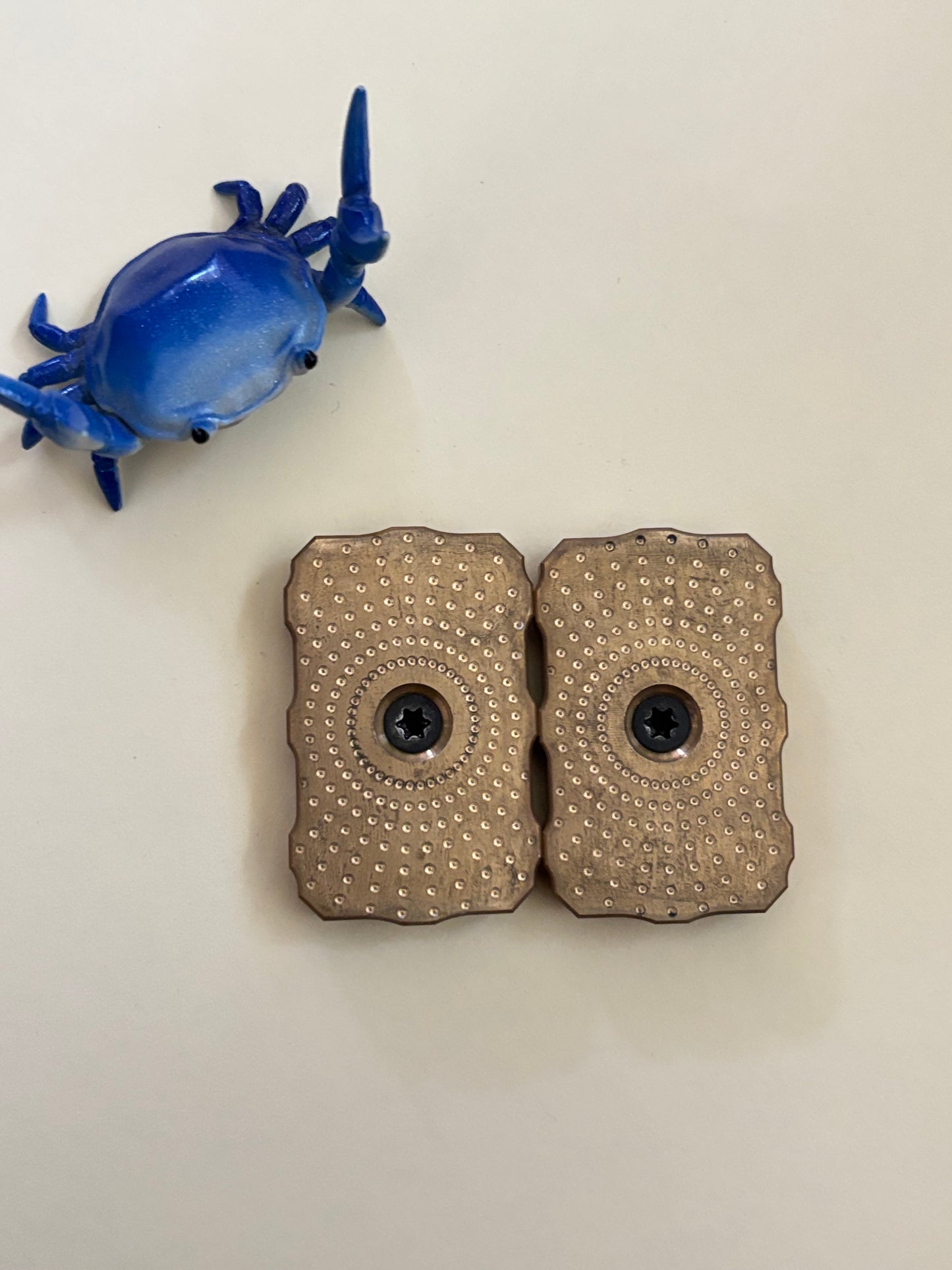 Blackdog V3 circle copper - Haptic Magnetic Fidget Slider - fidget toy