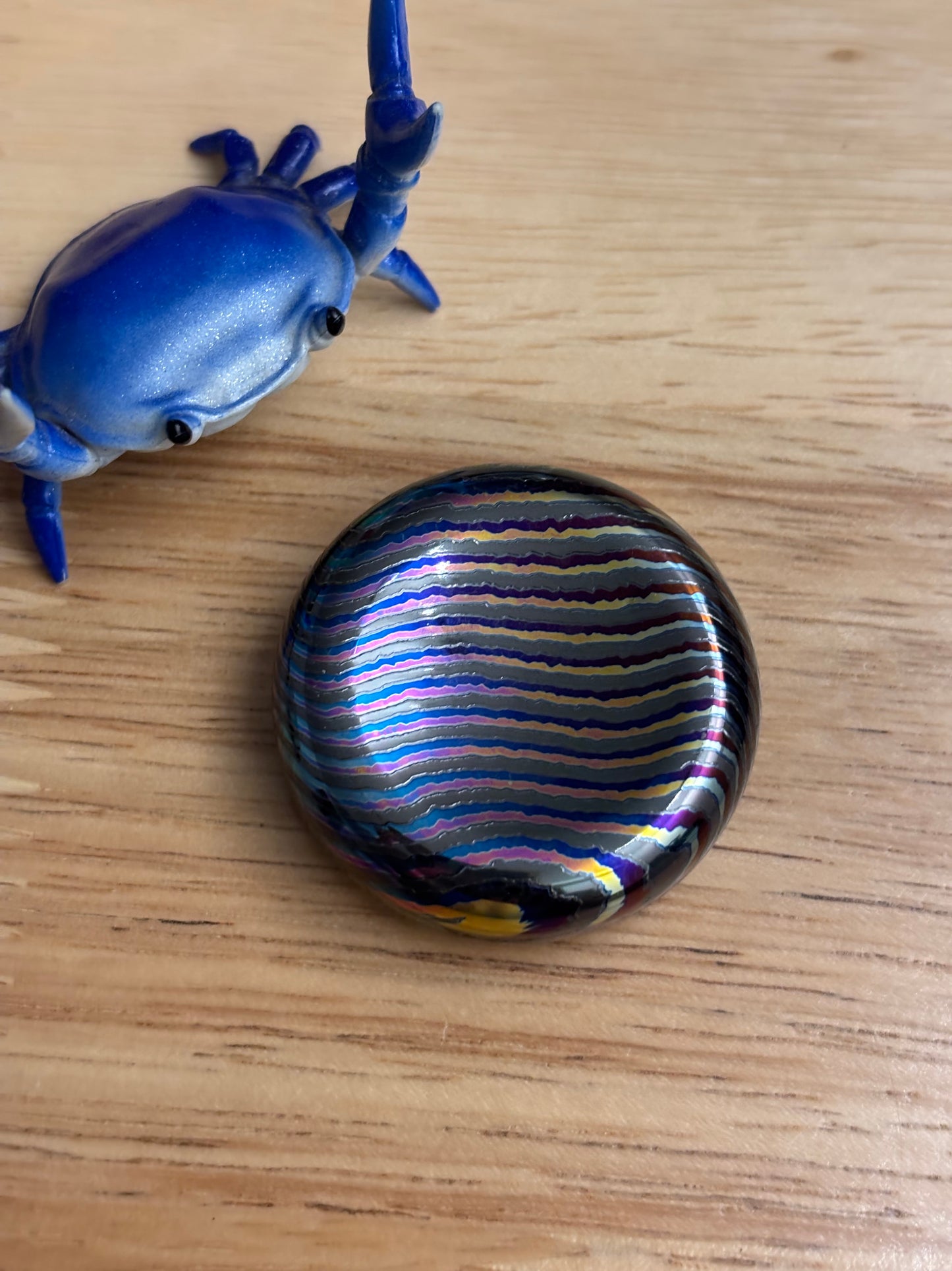 KAP - worry stone / coin edc - zircuti - fidget toy