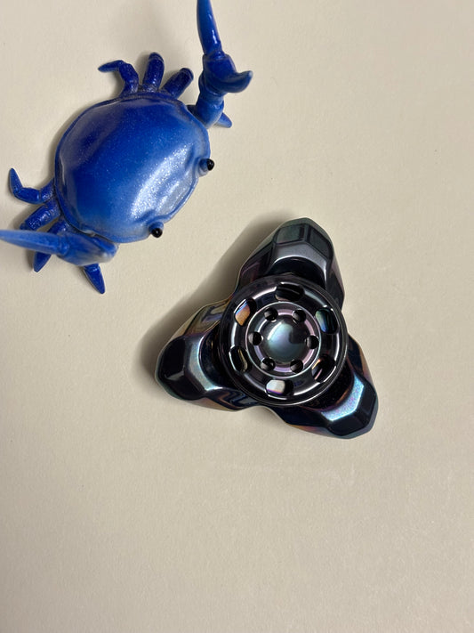 LQEDC - zirc chinchilla - fidget spinner  - fidget toy