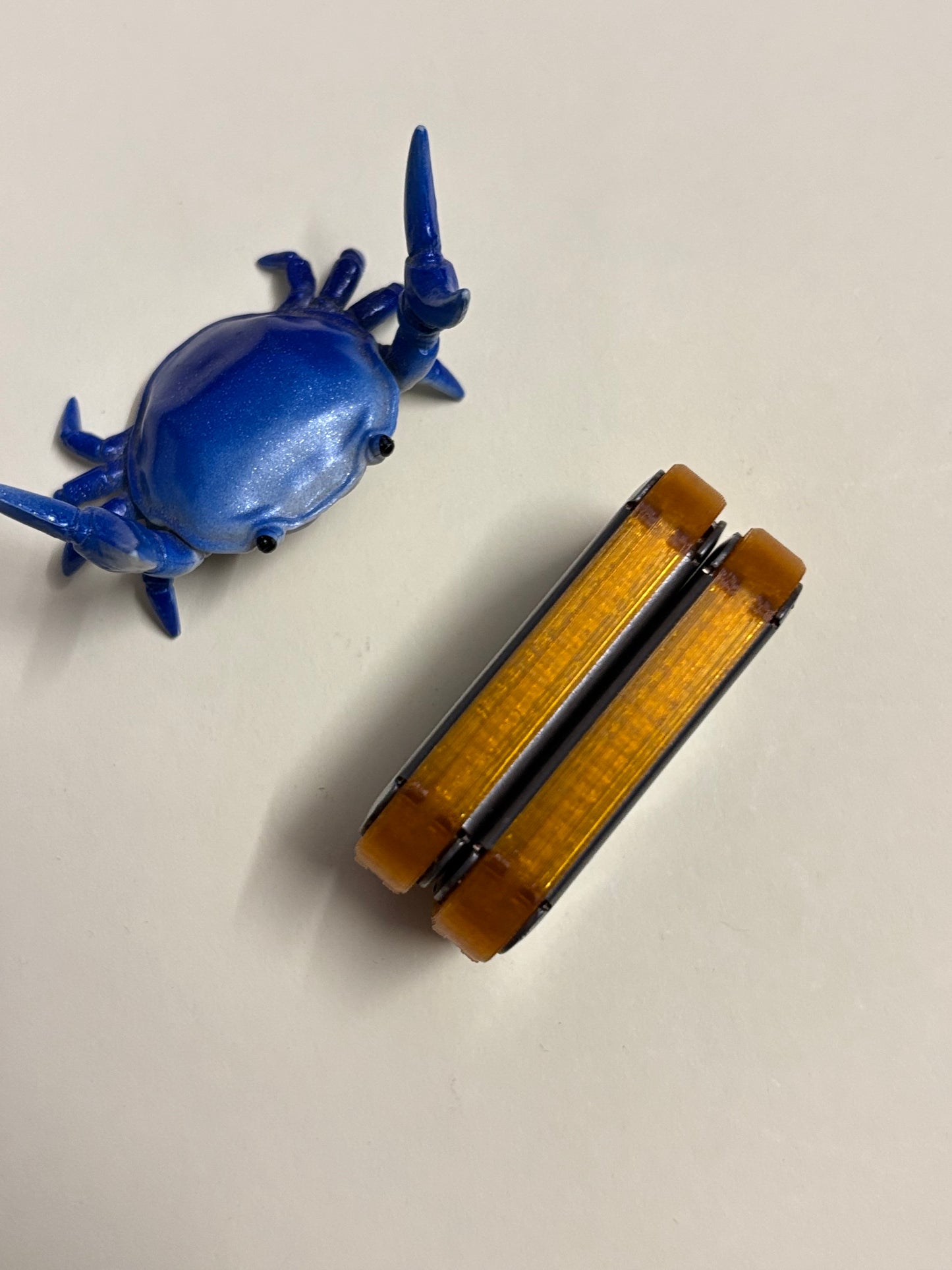 Moduswork Rapt lite Otter EDC Flip - ss plates- with inserts - slider - fidget toy