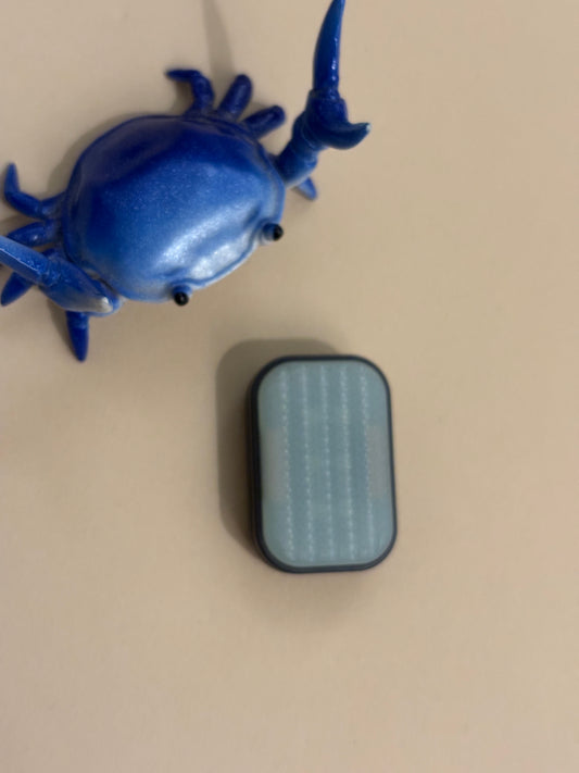 Box - travel slider mini - G10/zirc - fidget toy