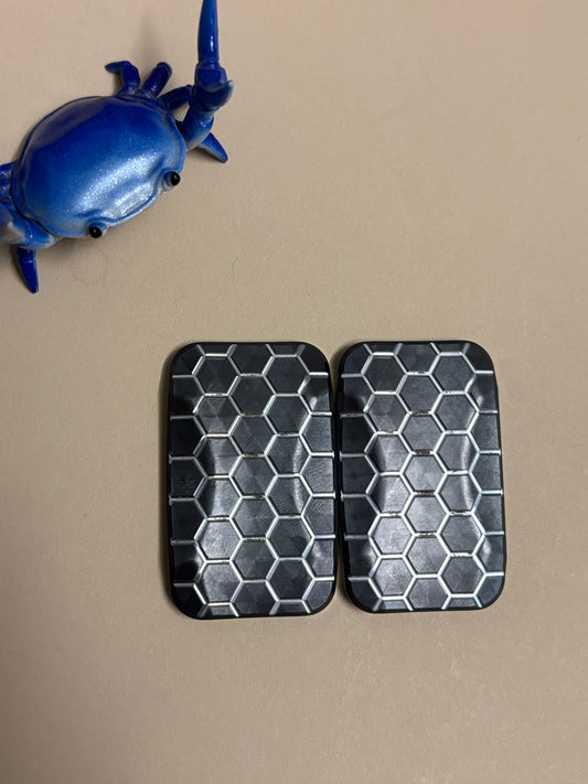 Magnus maglab squash toad - zirc with SS plate - fidget toy