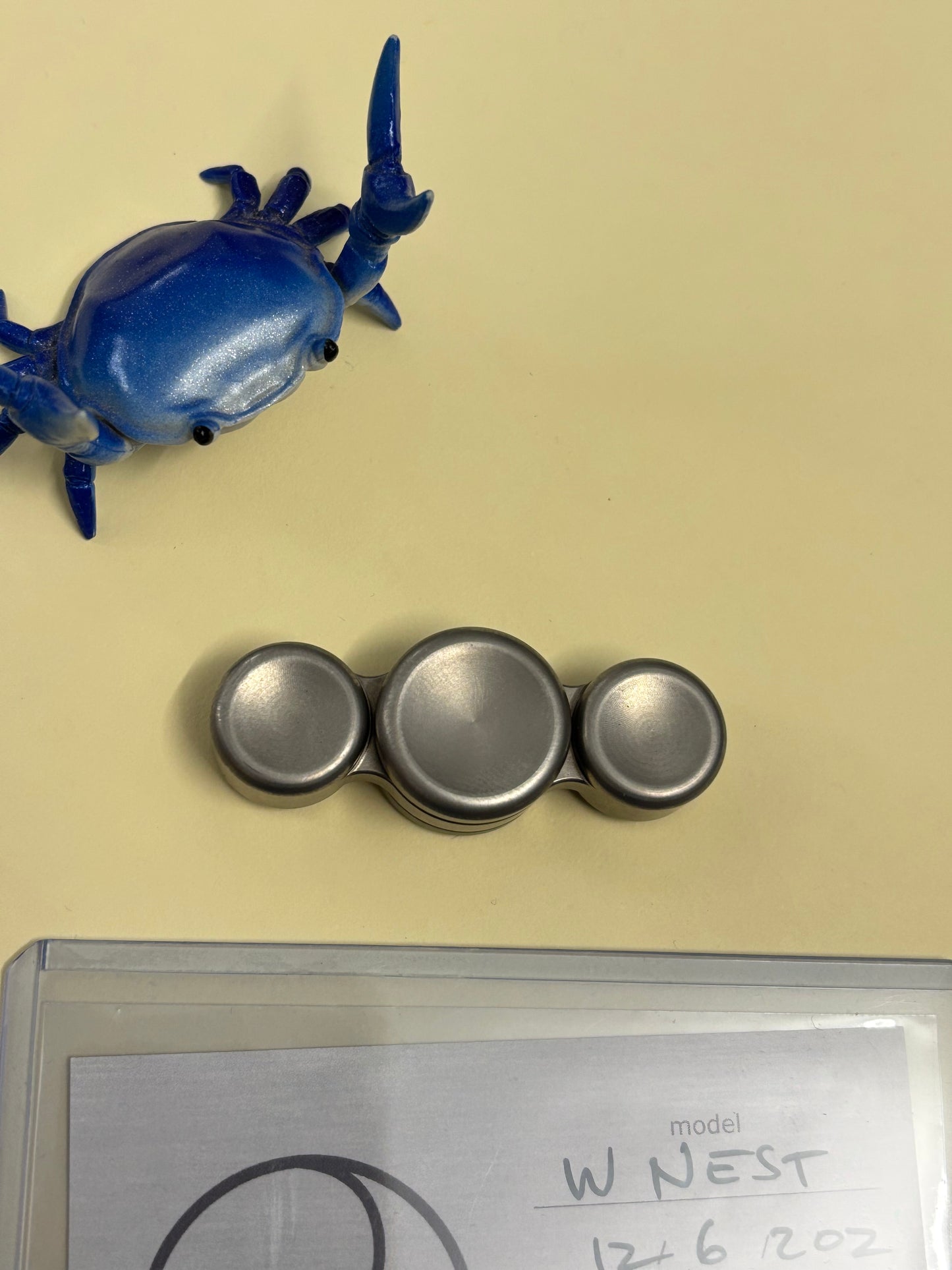 Two edc - Nest - tungsten - Fidget spinner