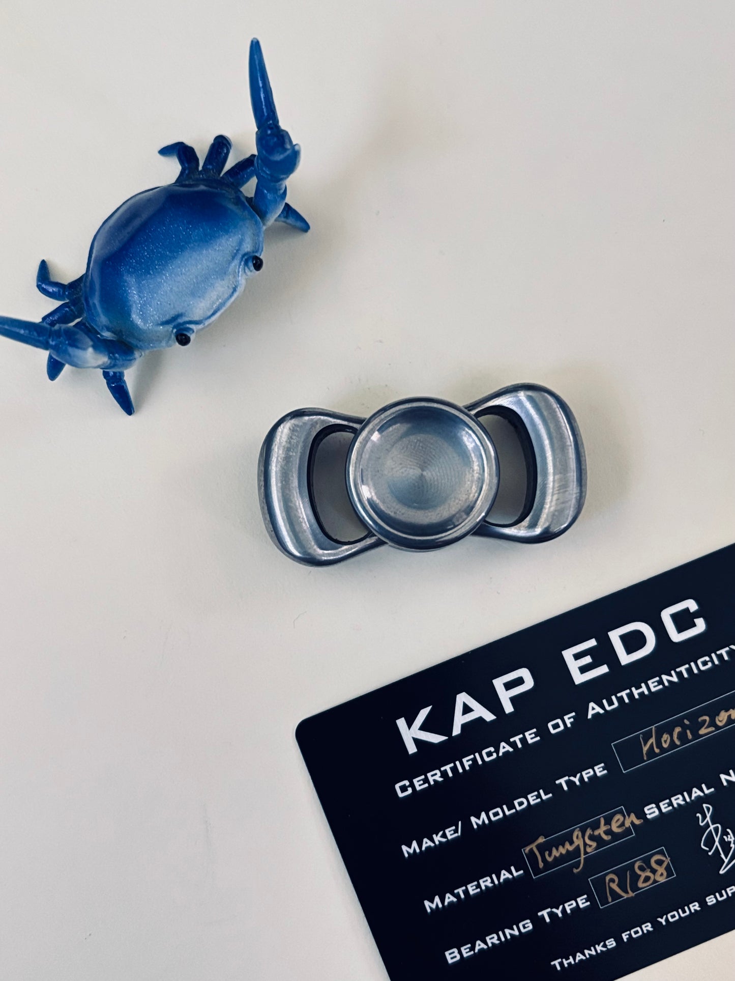 KAP - tungsten - horizon fidget spinner - fidget toy