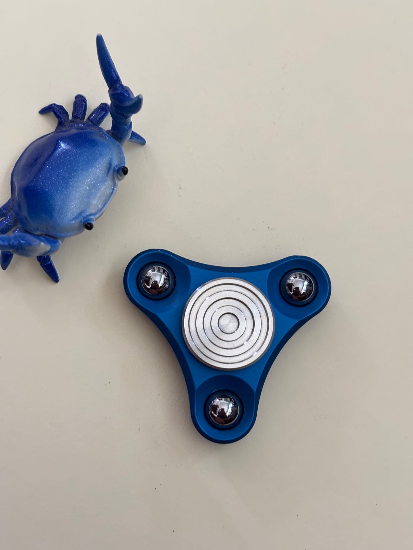 Focuswork micro axis - aluminum with tungsten balls  - fidget spinner - Fidget toy