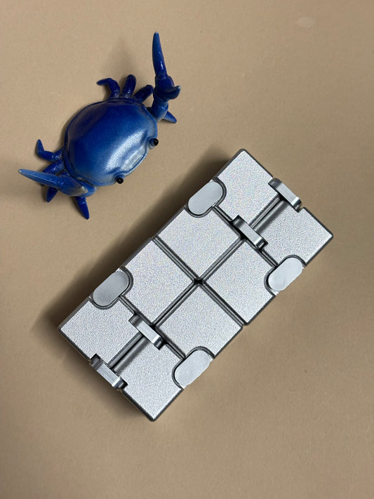 Infinity cube - aluminum - fidget toy