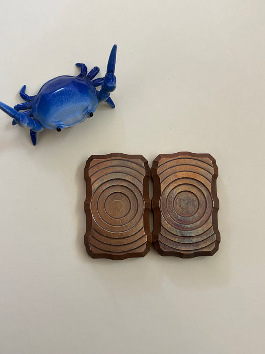 Blackdog V3 circle copper - Haptic Magnetic Fidget Slider - fidget toy