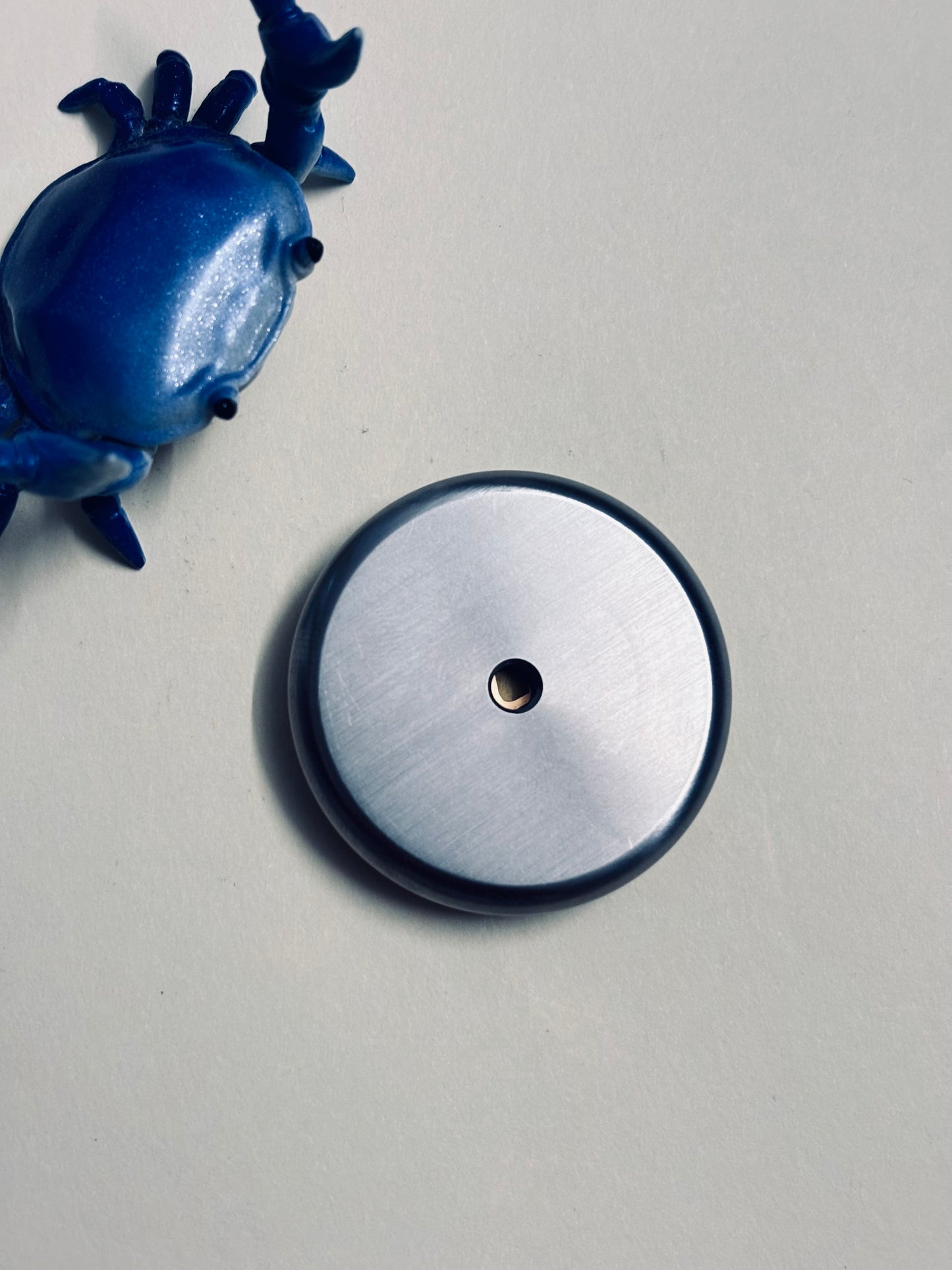 Umburry - Seigaiha  - brass /TI armor coin - haptic coin - fidget toy