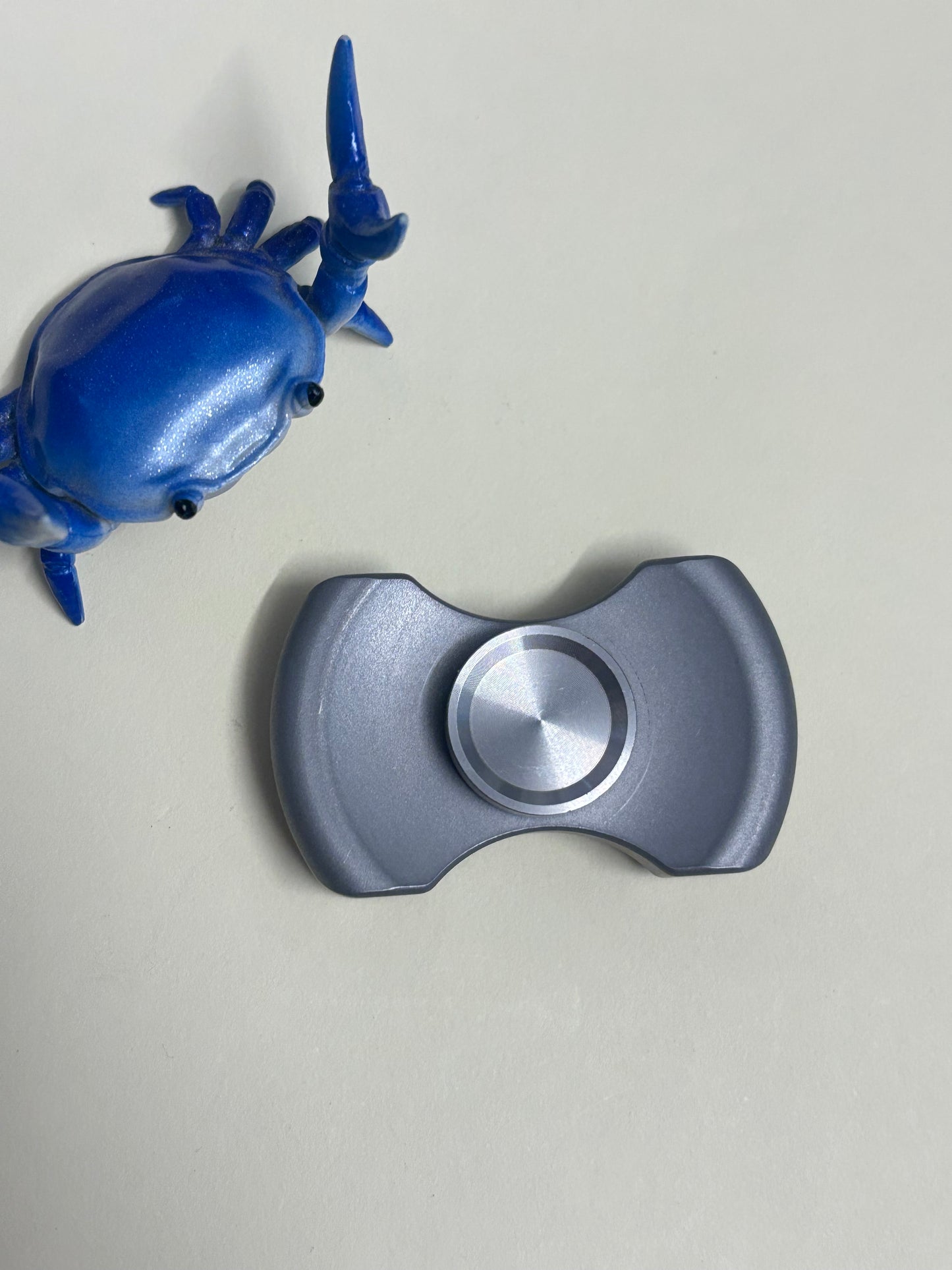 Rotablade - stubby - SS tumbled - fidget spinner - fidget toy