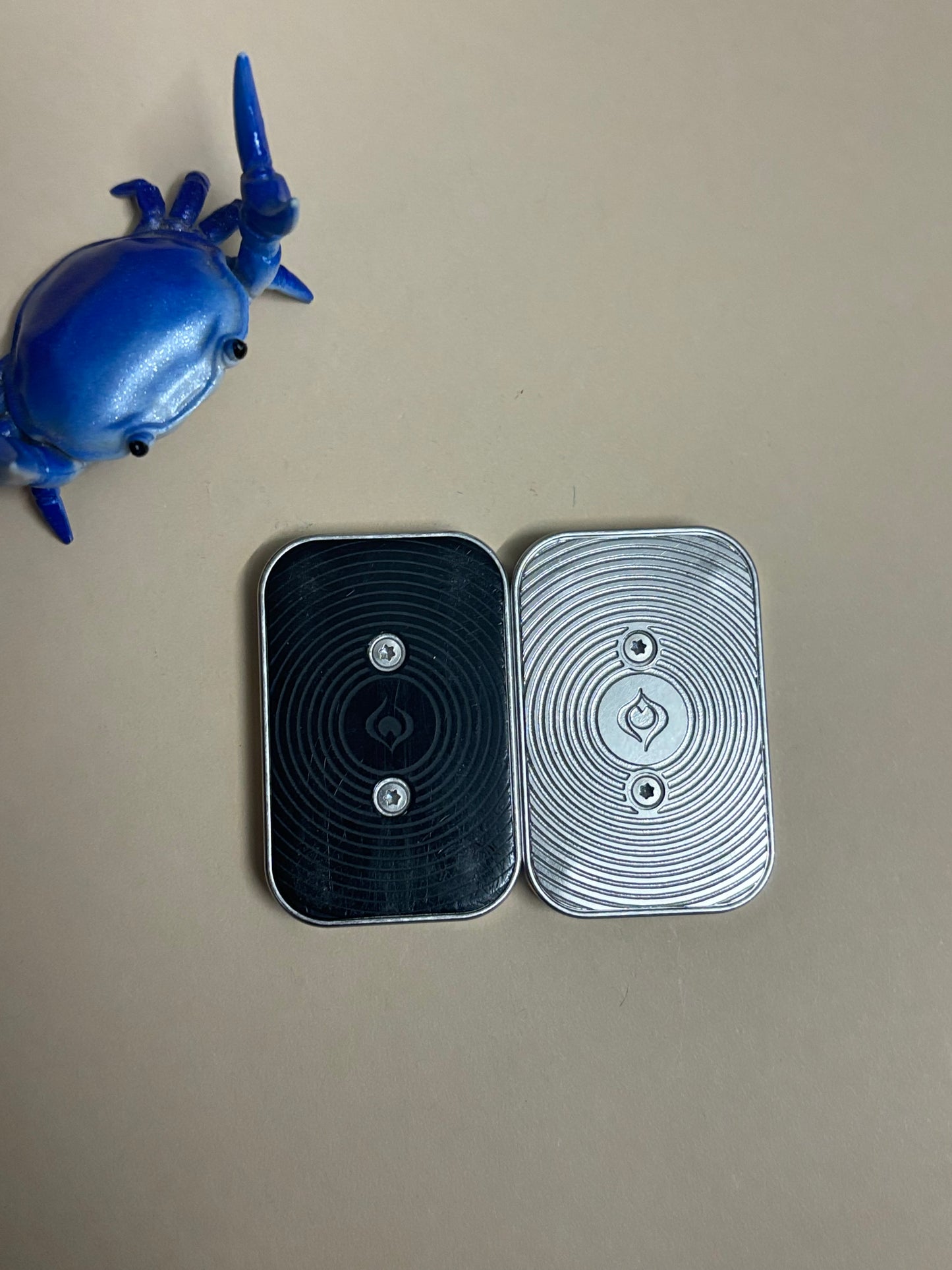 Flair fidget -Aurora sand slim - 3 click - fidget toy