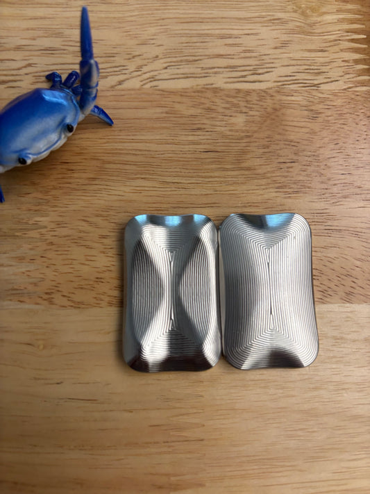 Moduswork Rapt MVS asymmetrical - ss  - slider - fidget toy