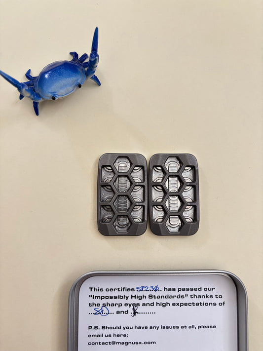 Magnus maglab squash toad skelly hex - TI/ SS - 3 click