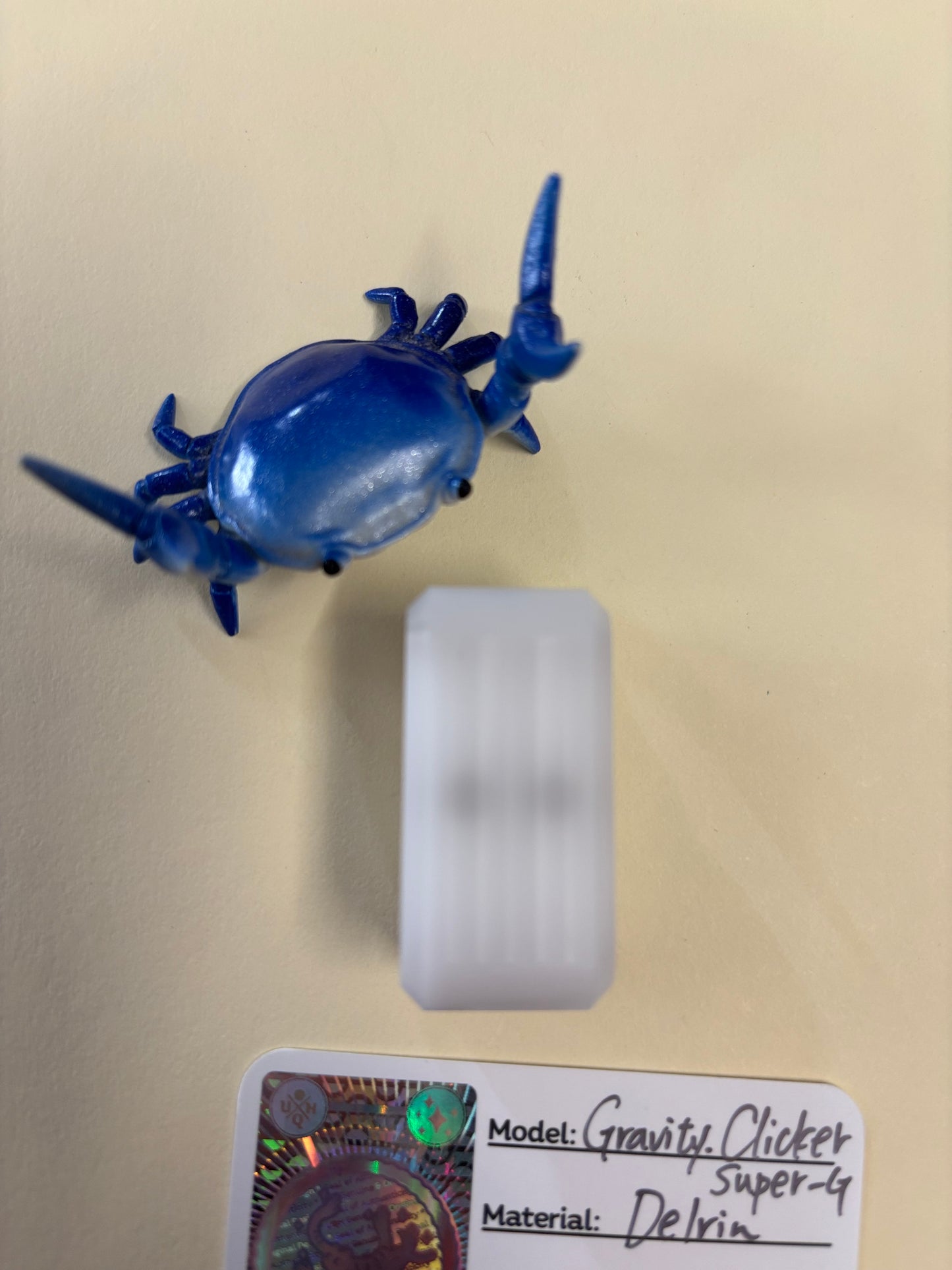 UQH - Gravity clicker  -  Super - delrin - Fidget toy