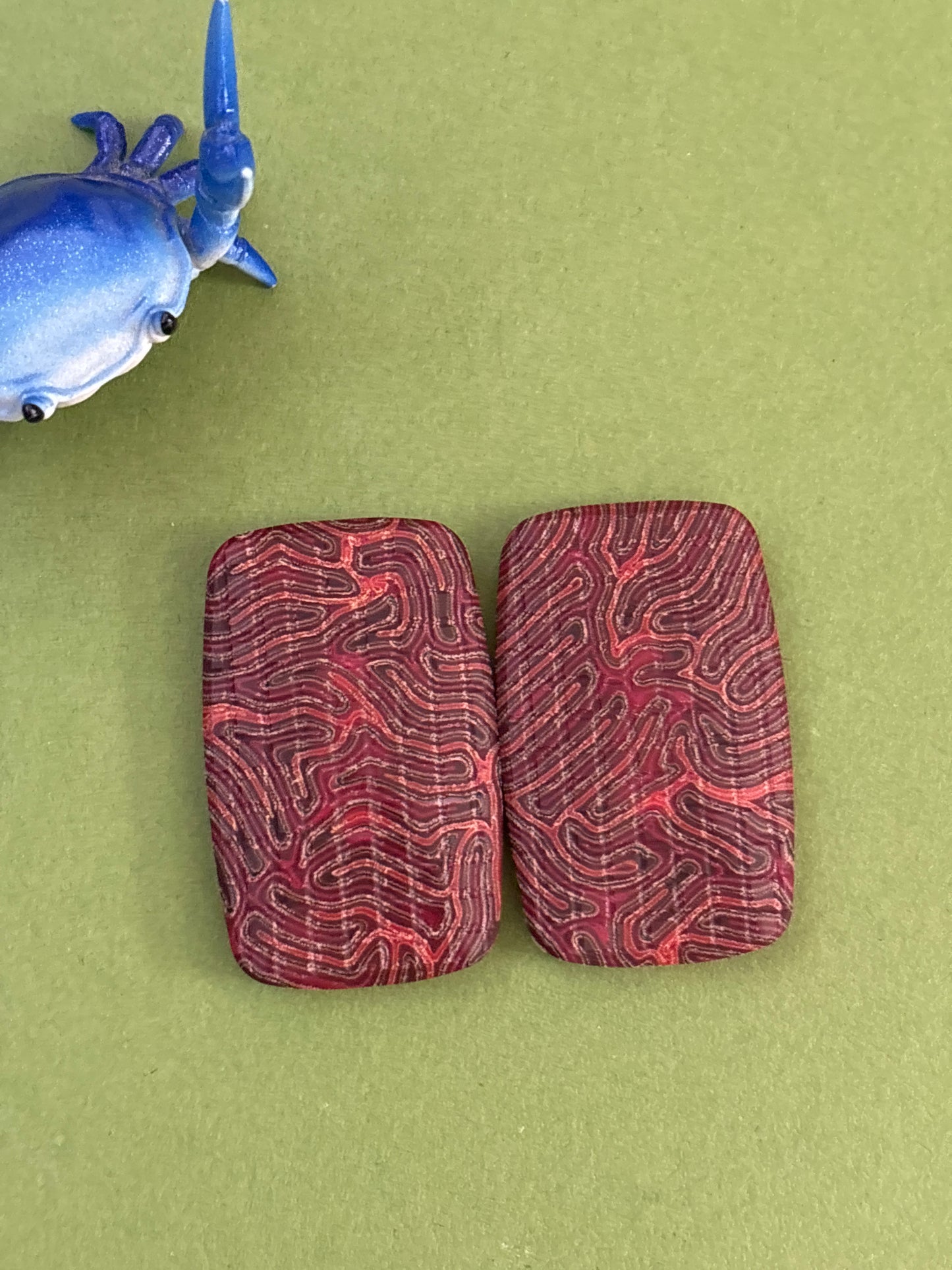 Magnus crazy fiber-  arc mini frag slider - with SS plate - fidget toy