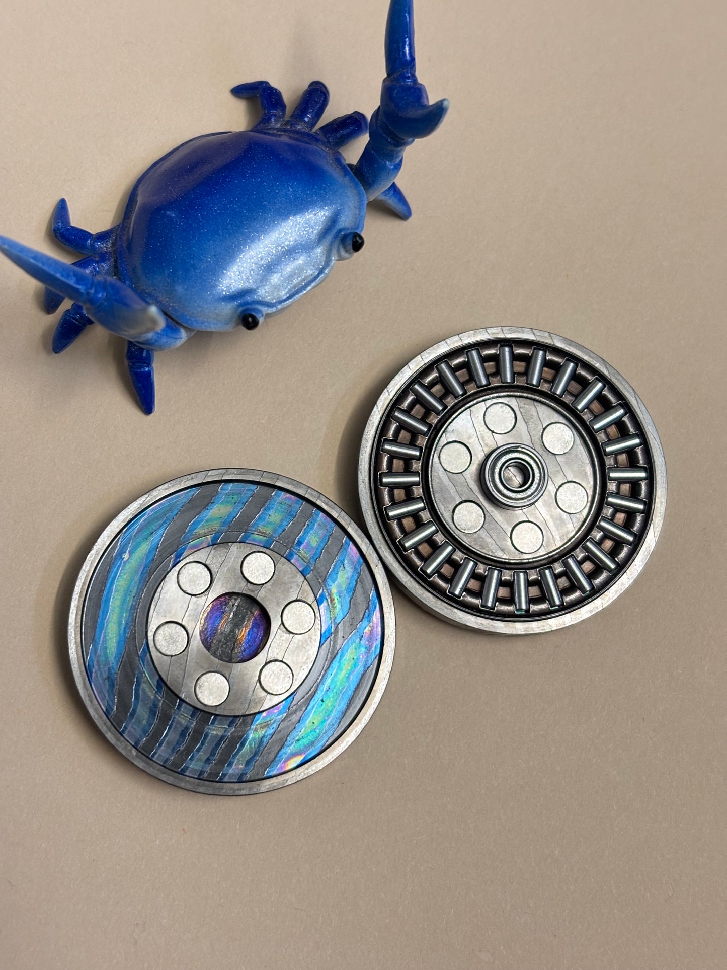 njthandpower NJT - zircuti stripes - Ulte haptic coin - fidget toy