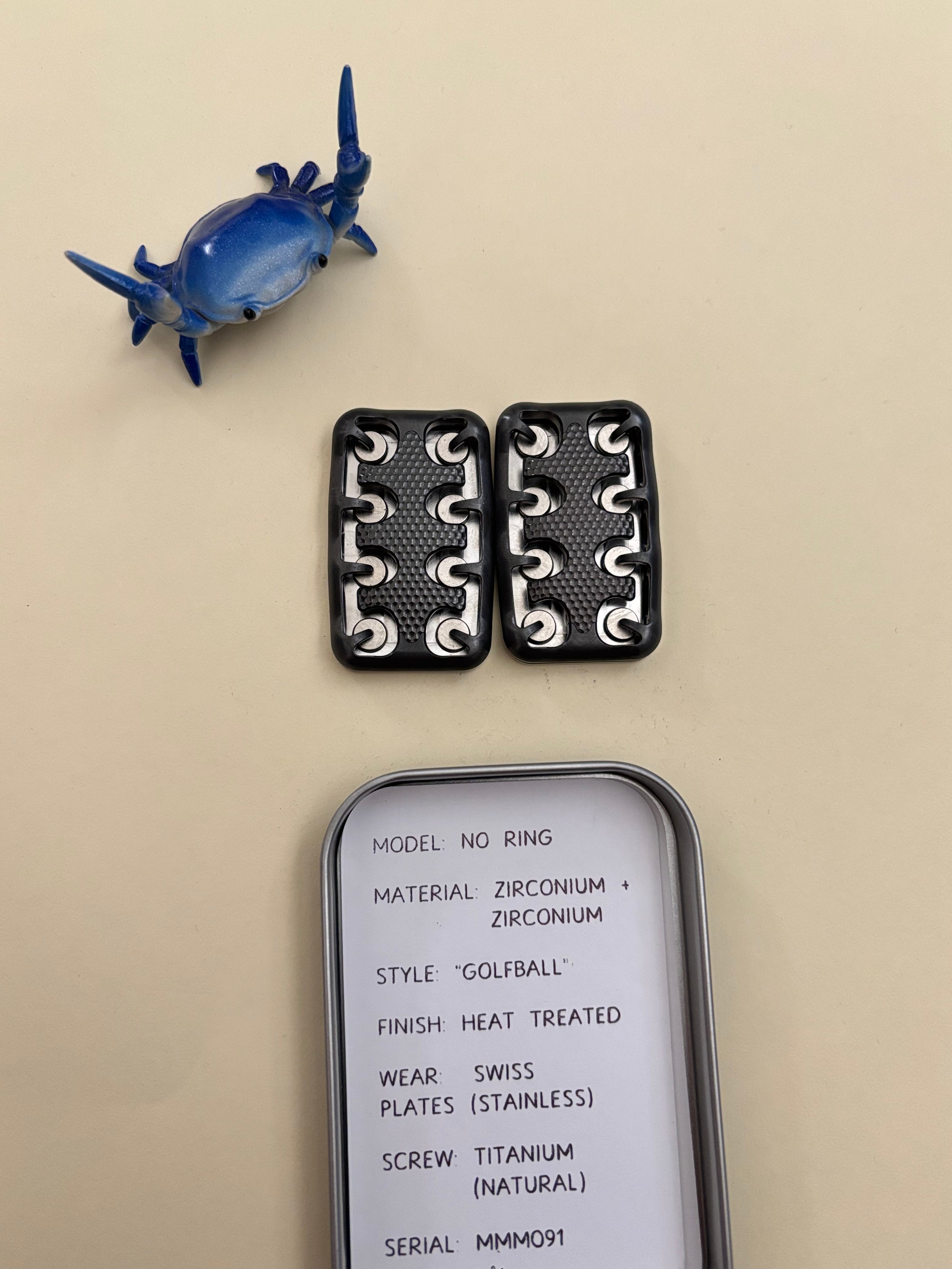 MAGNUS NoRing Zirc/Zirc/SS フィジェットトイ MAGNUS NoRing Zirc/Zirc/SS フィジェットトイ MAGNUS NoRing