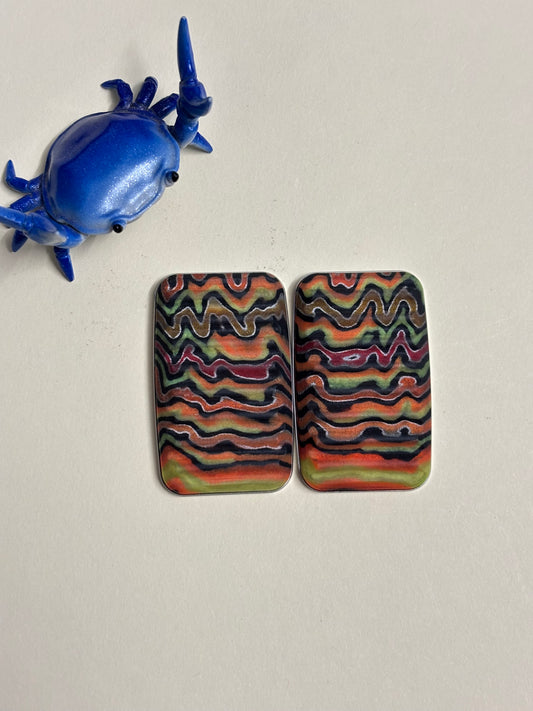 Magnus maglab Rib  - crazy fiber with SS plate - fidget toy