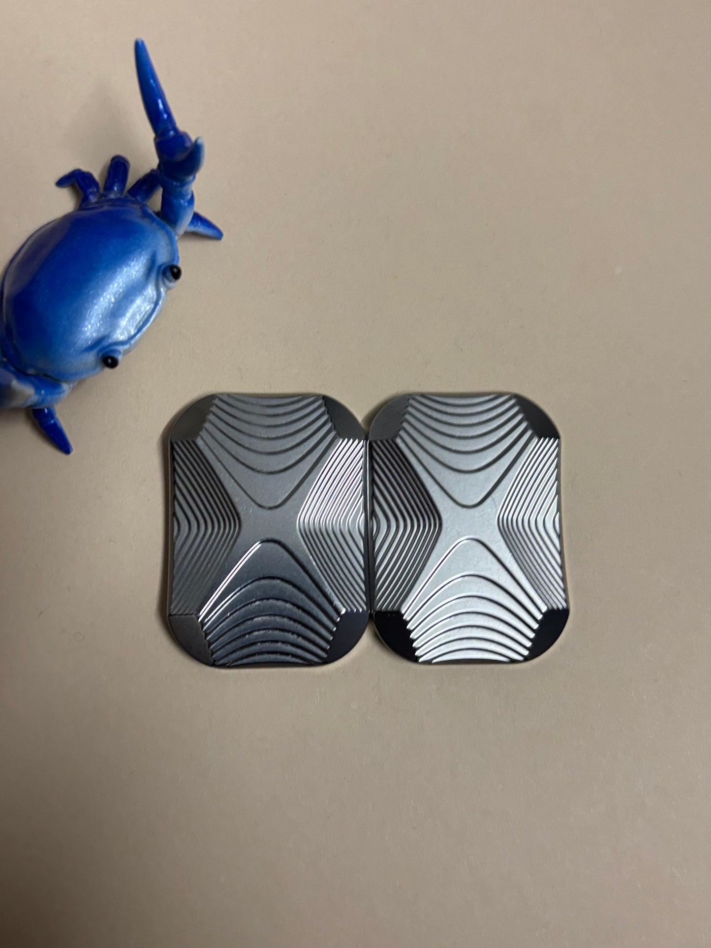 Magnus TI toadx slider with black Teflon plates - 2 click