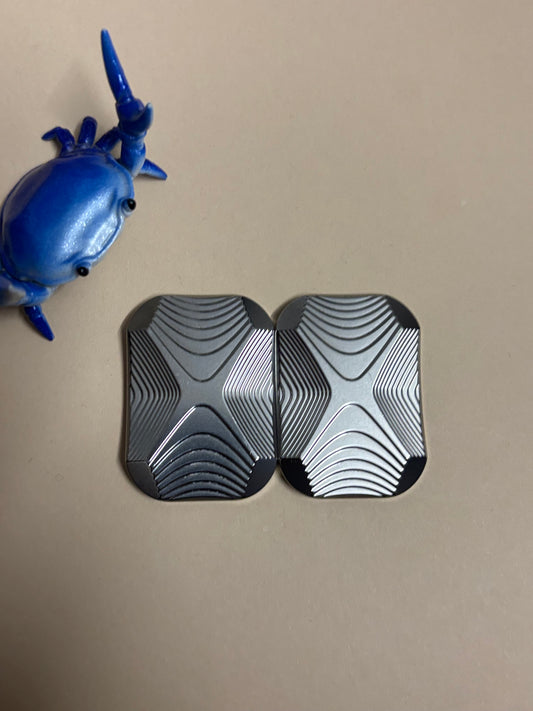 Magnus TI toadx slider with black Teflon plates - 2 click