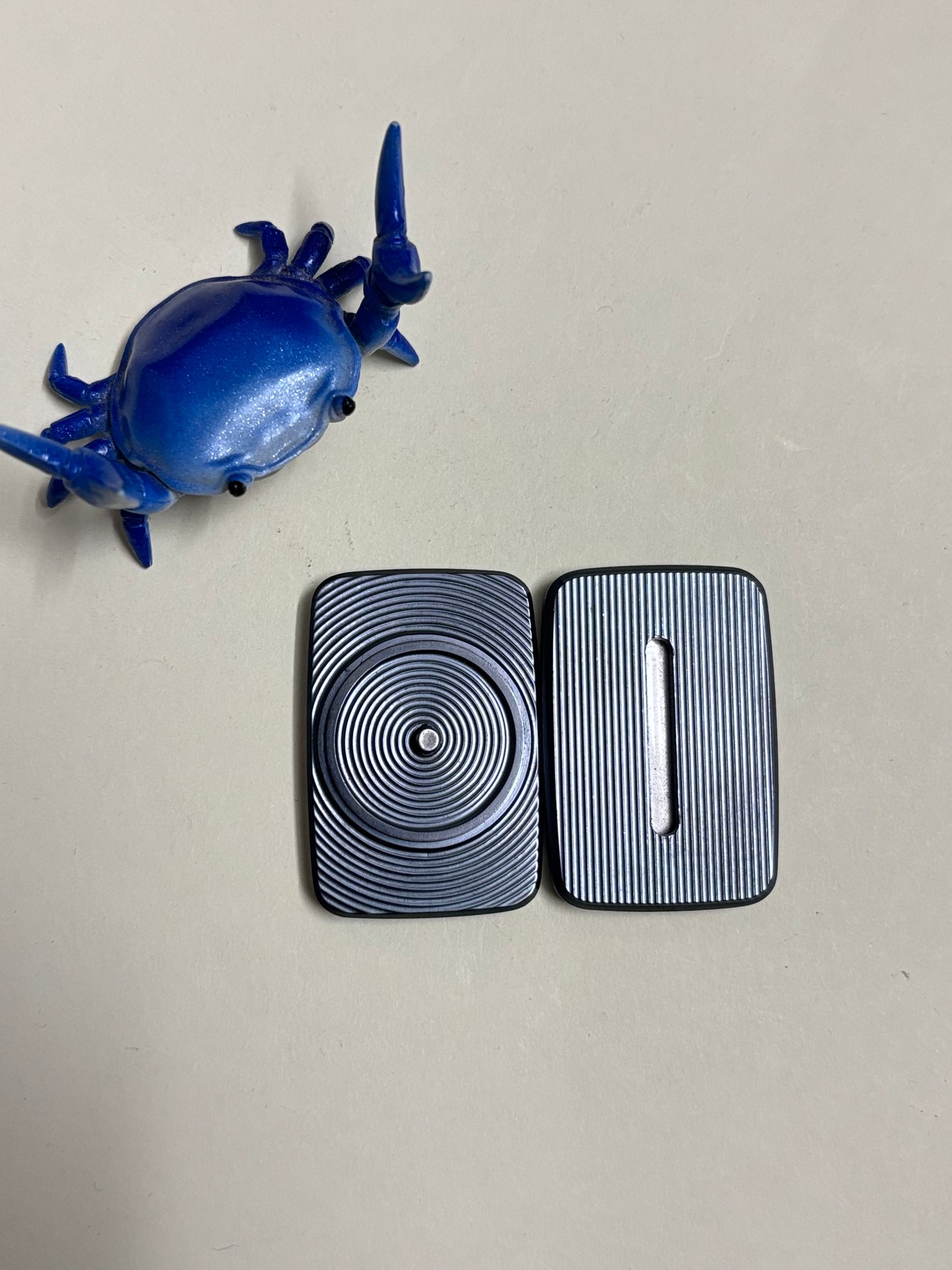 Compoform Argyle mini V1.1 - laser etched titanium slider