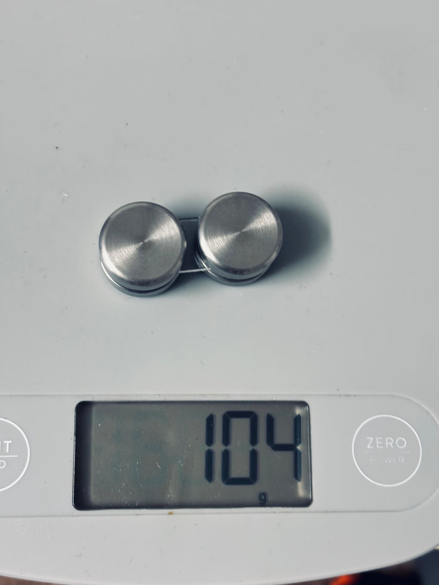 Otto Flick tungsten weights for bar- fidget toy