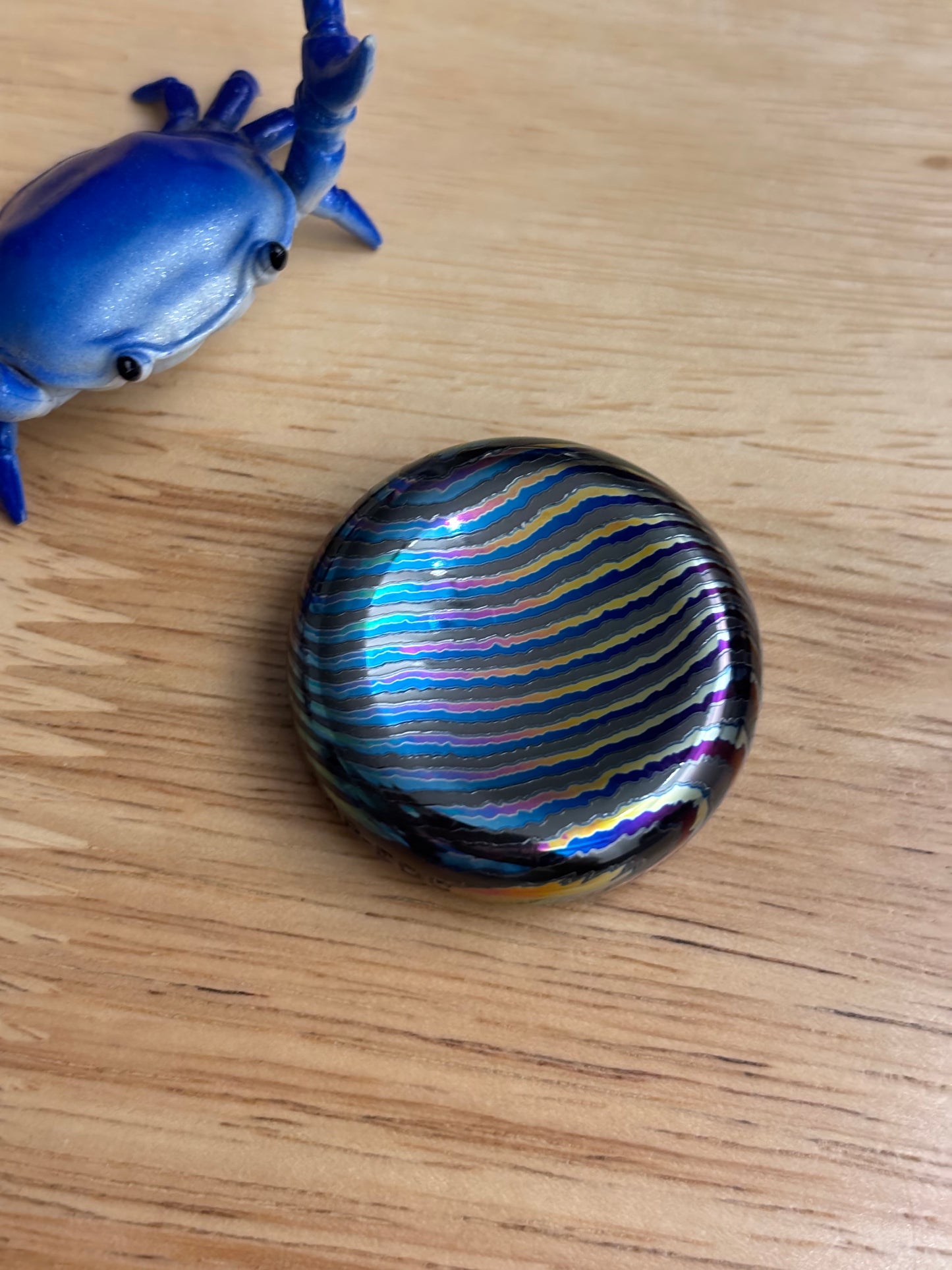KAP - worry stone / coin edc - zircuti - fidget toy