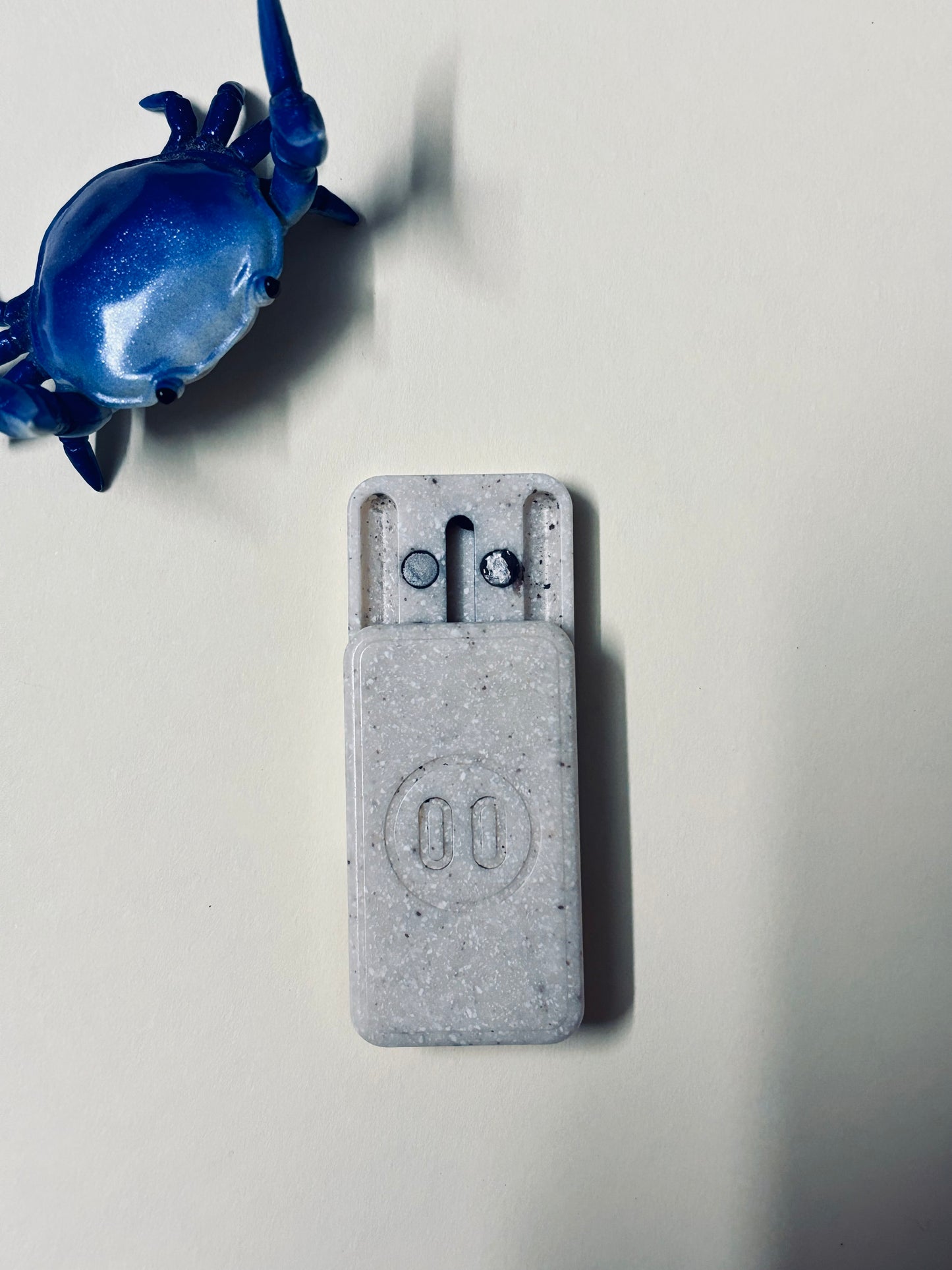 Yedc corian pig nose slider - haptic fidget toy