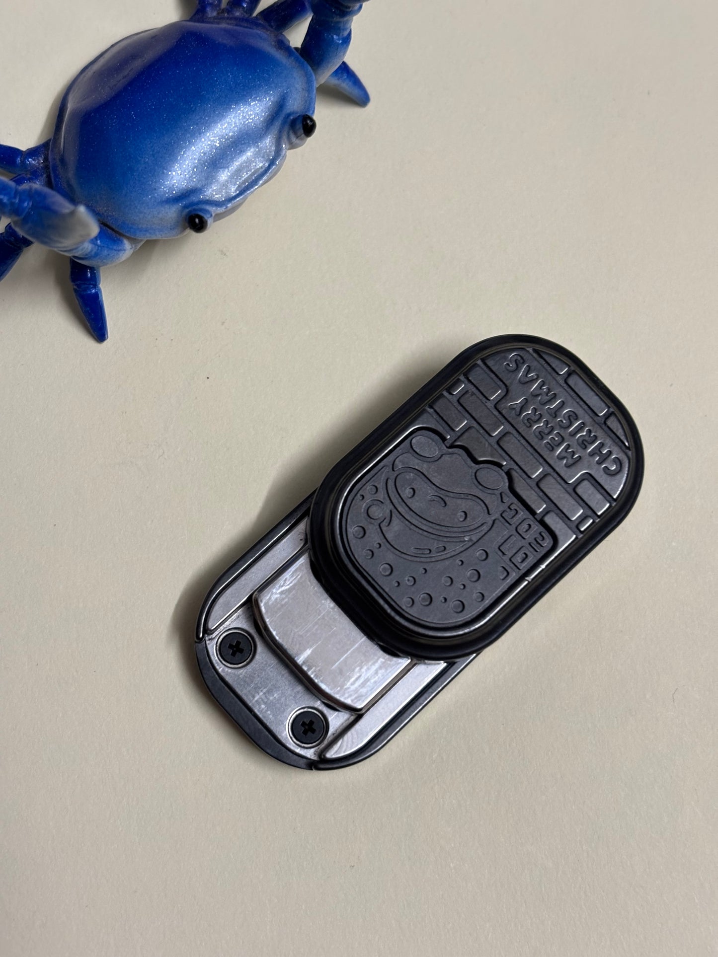 01Edc - mini Christmas slider - zirc - fidget toy