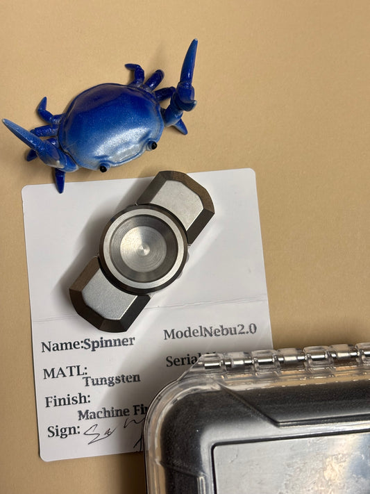 Njthandpower - nebu 2.0 W (tungsten) spinner - fidget toy