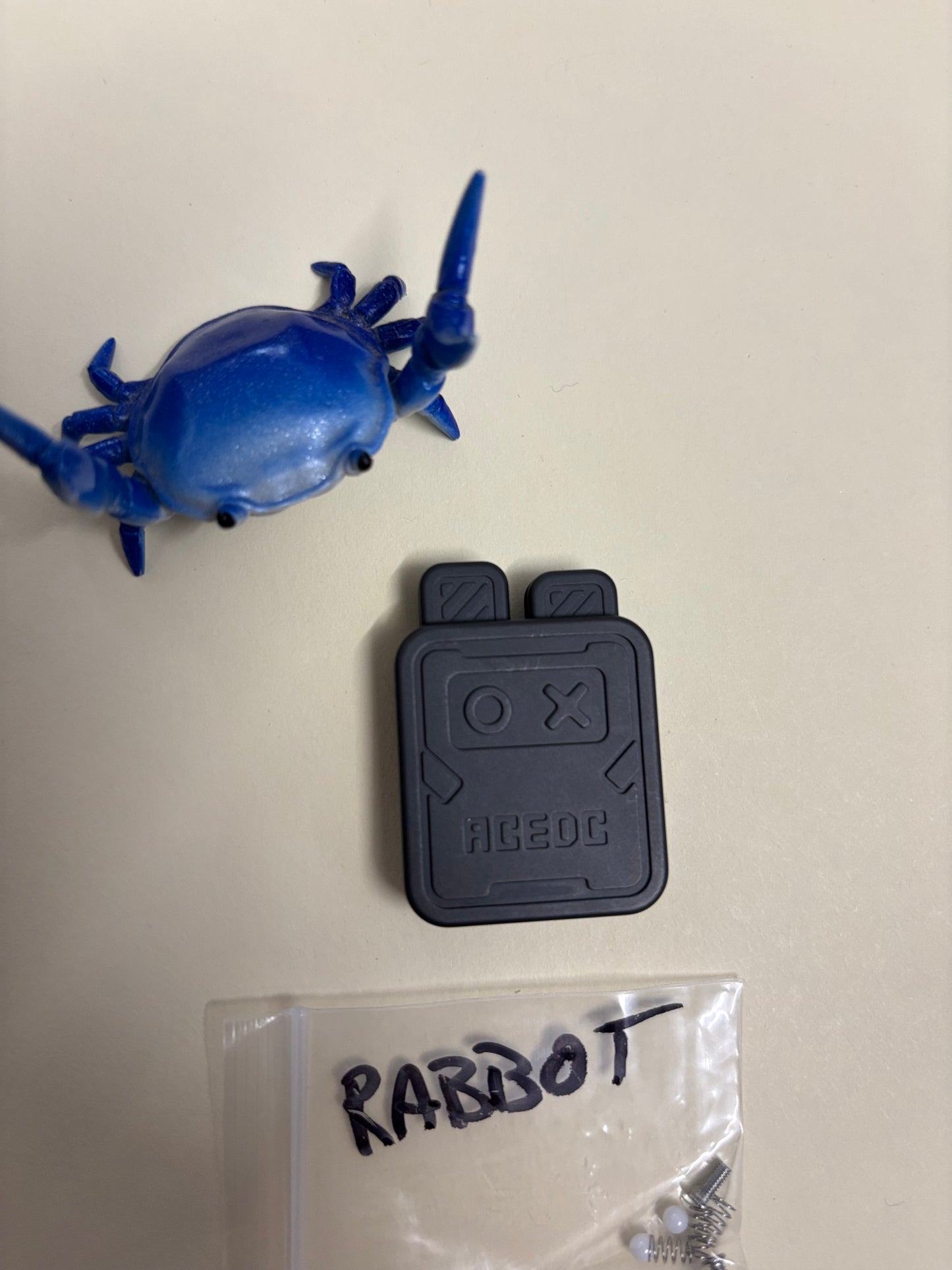 ACEDC rabbot - zirc - haptic toy