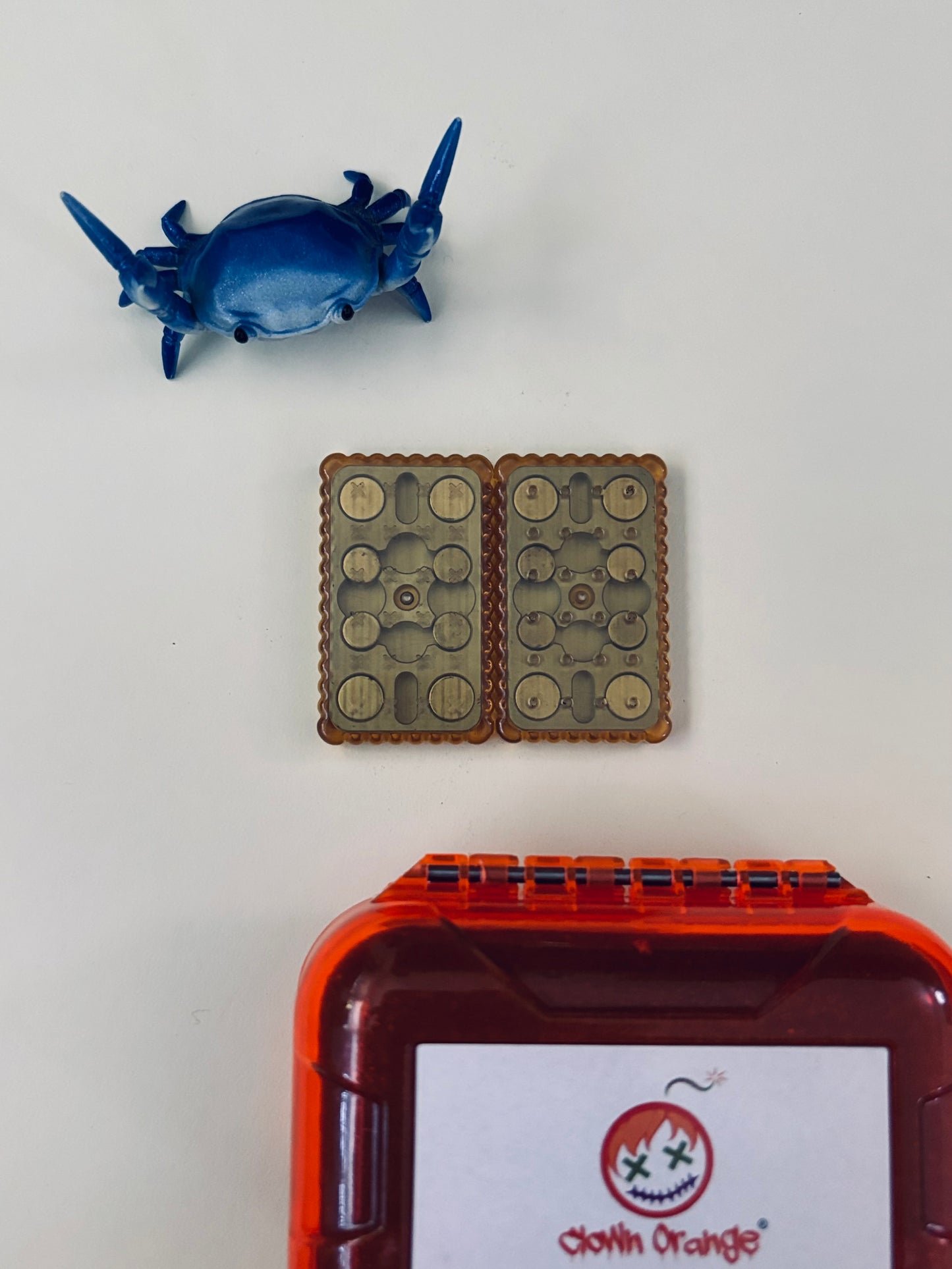 Clown orange - Pei ox slider - fidget slider