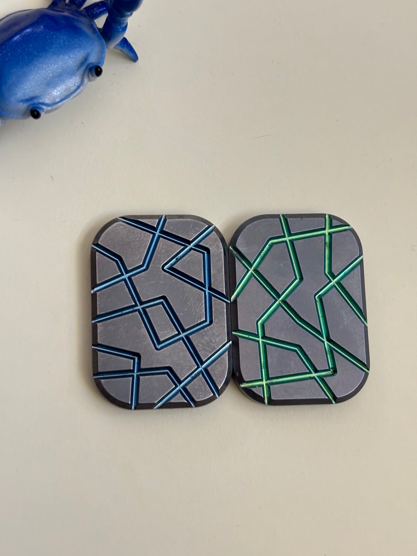 Magnus Titanium crack slider 2 click with zirconium  plates