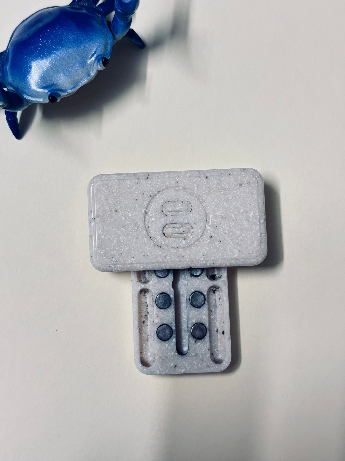 Yedc corian pig nose slider - haptic fidget toy